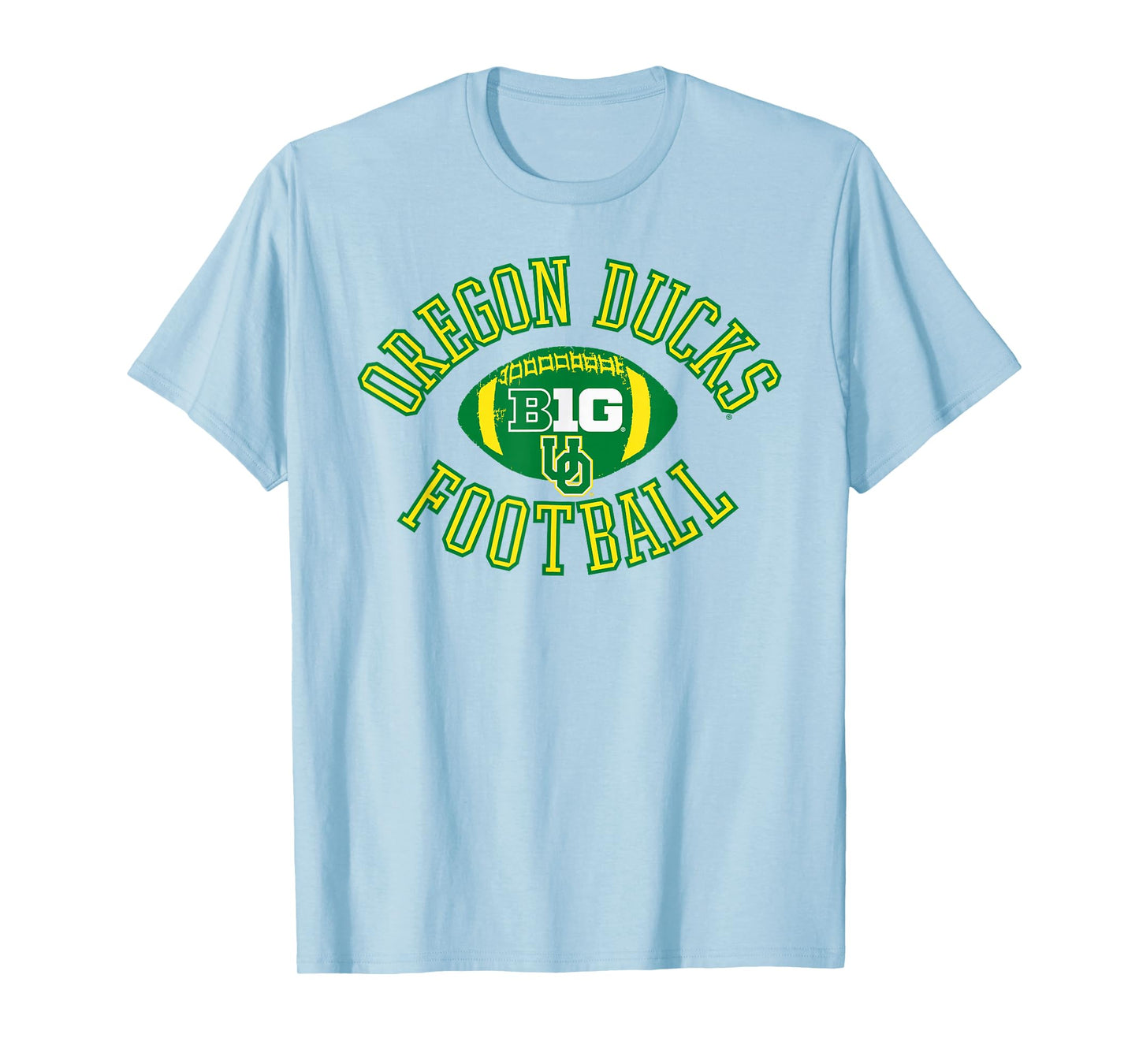Oregon Ducks Big 10 Football Huddle Logo Officially Licensed T-Shirt