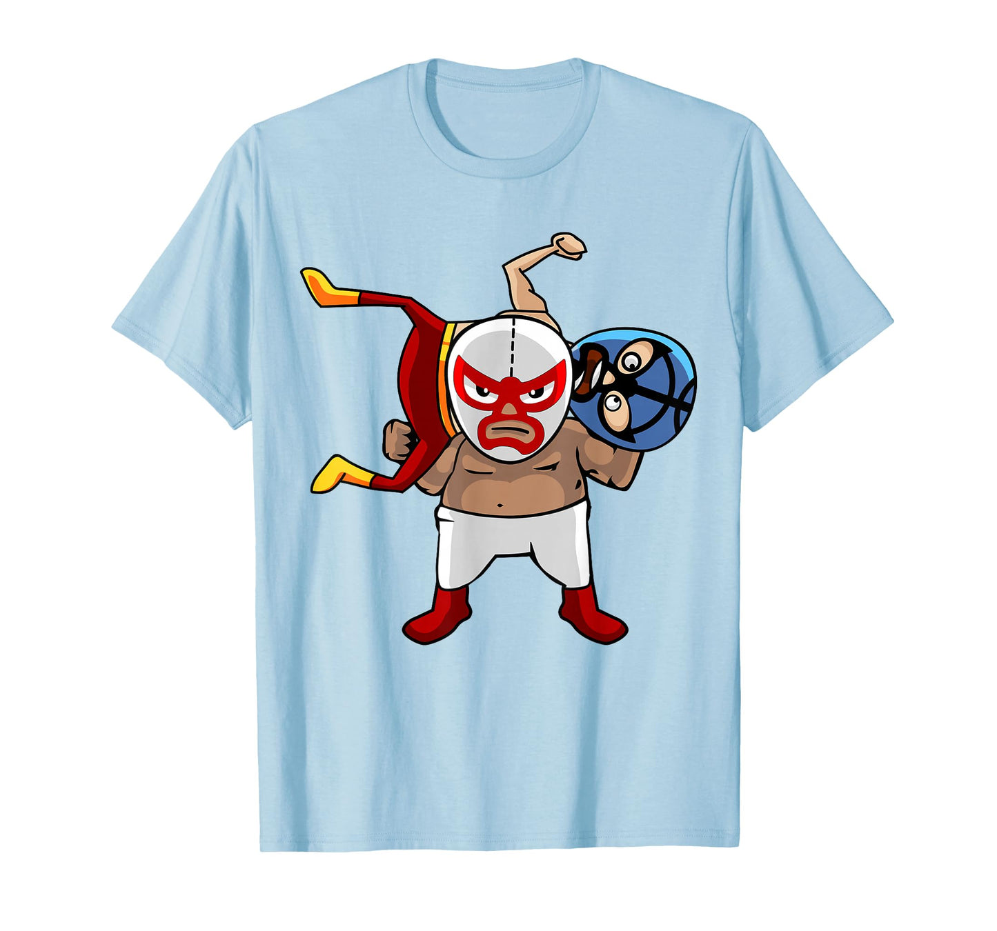 Cool Mexican Wrestling Lucha Libre Mask - Retro Legend T-Shirt