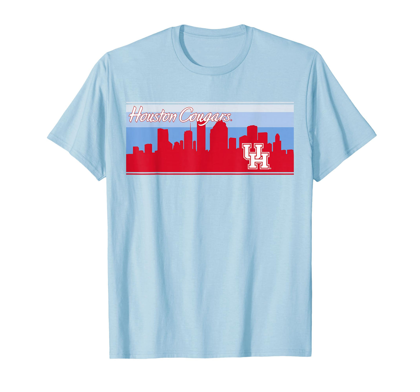 University of Houston | Houston Blue Collection Skyline T-Shirt