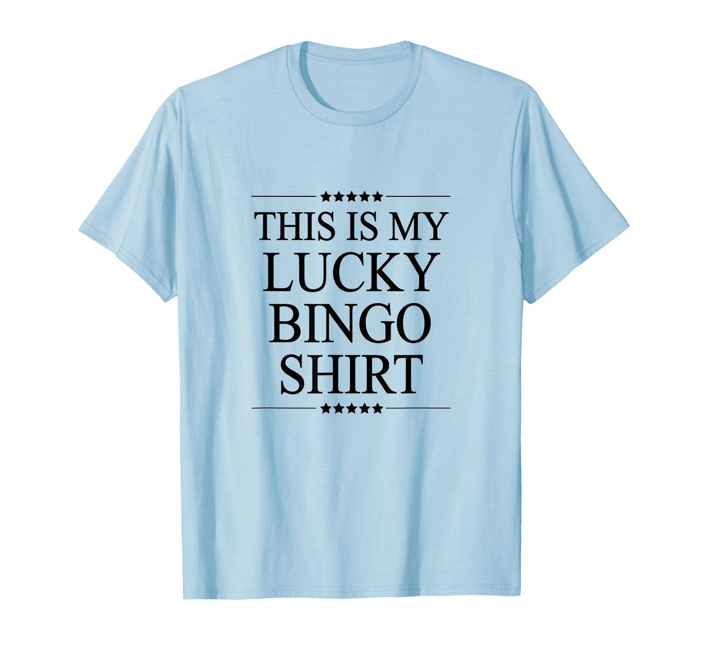 This is My Lucky Bingo Shirt Funny Gift Graphic T-Shirt