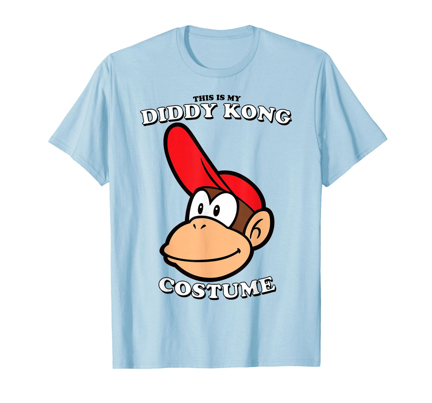 Super Mario Halloween This Is My Diddy Kong Costume T-Shirt