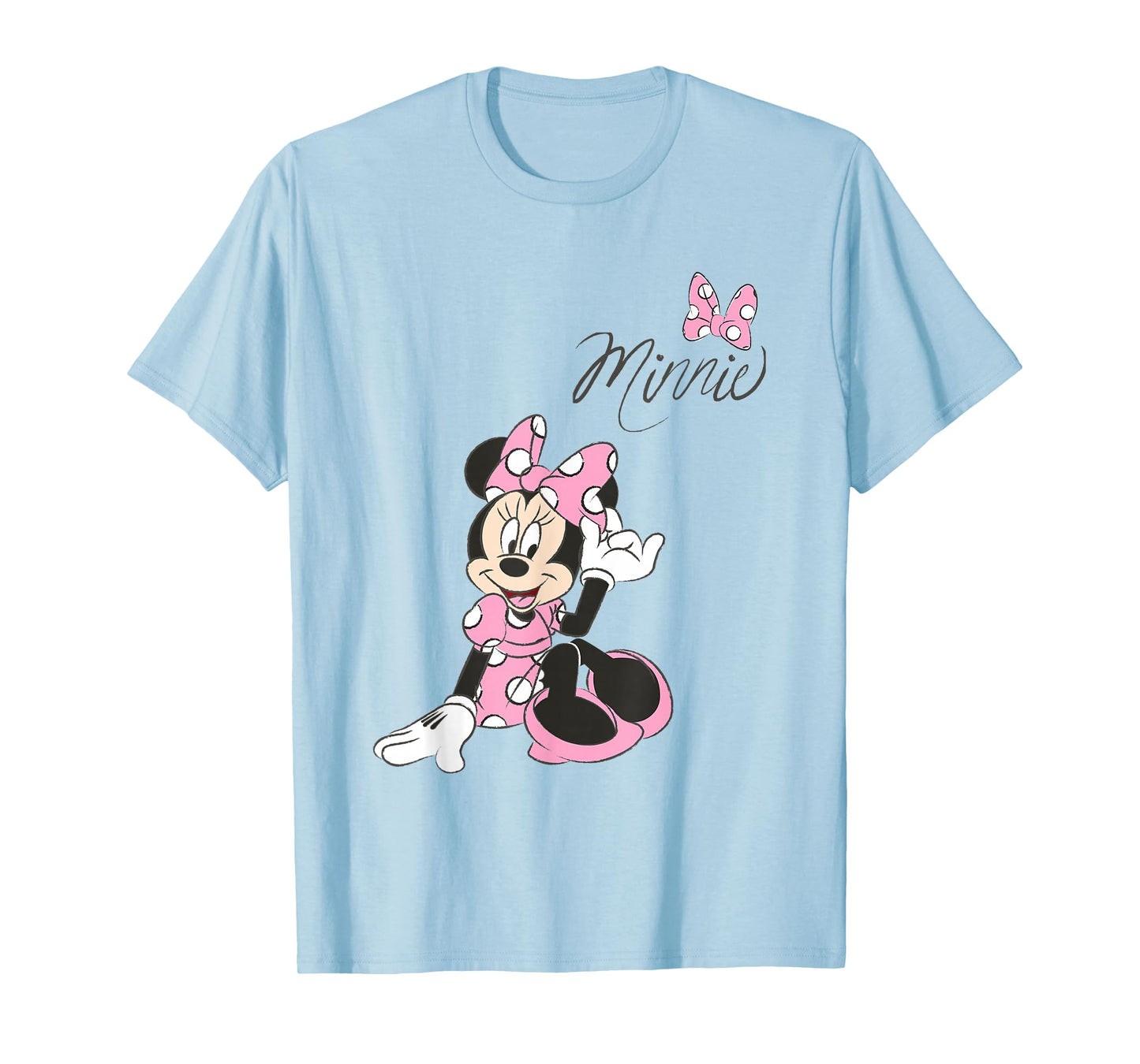 Disney Mickey Mouse and Friends Pink Polka Dots T-Shirt