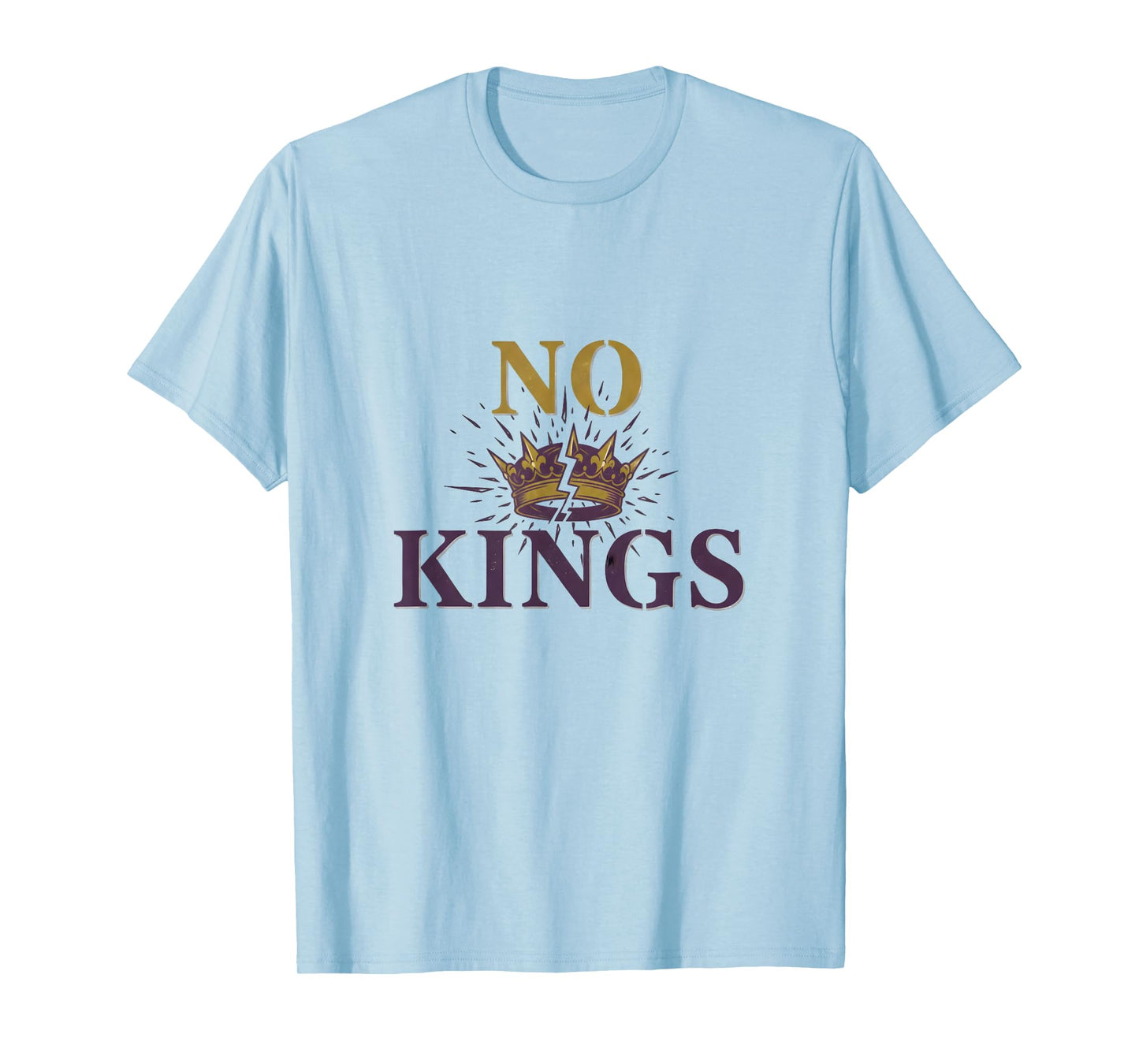 No Kings Protest Rebel Frog Anti-Monarchy Statement T-Shirt