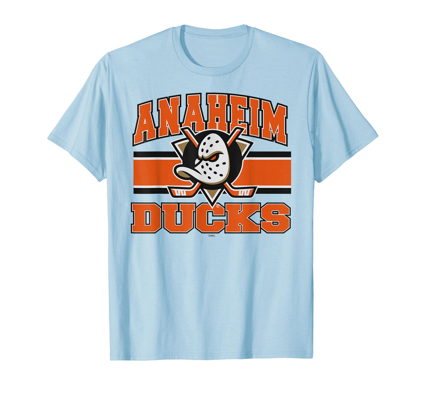 Anaheim Ducks Stripe Officially Licensed T-Shirt