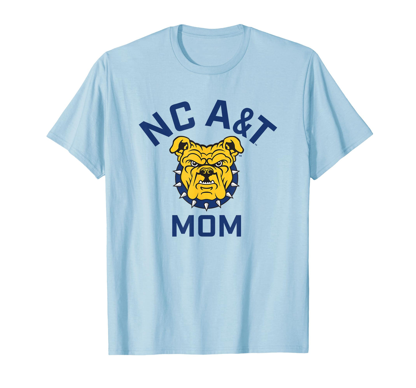 North Carolina A&T State University Aggies Arched Mom T-Shirt