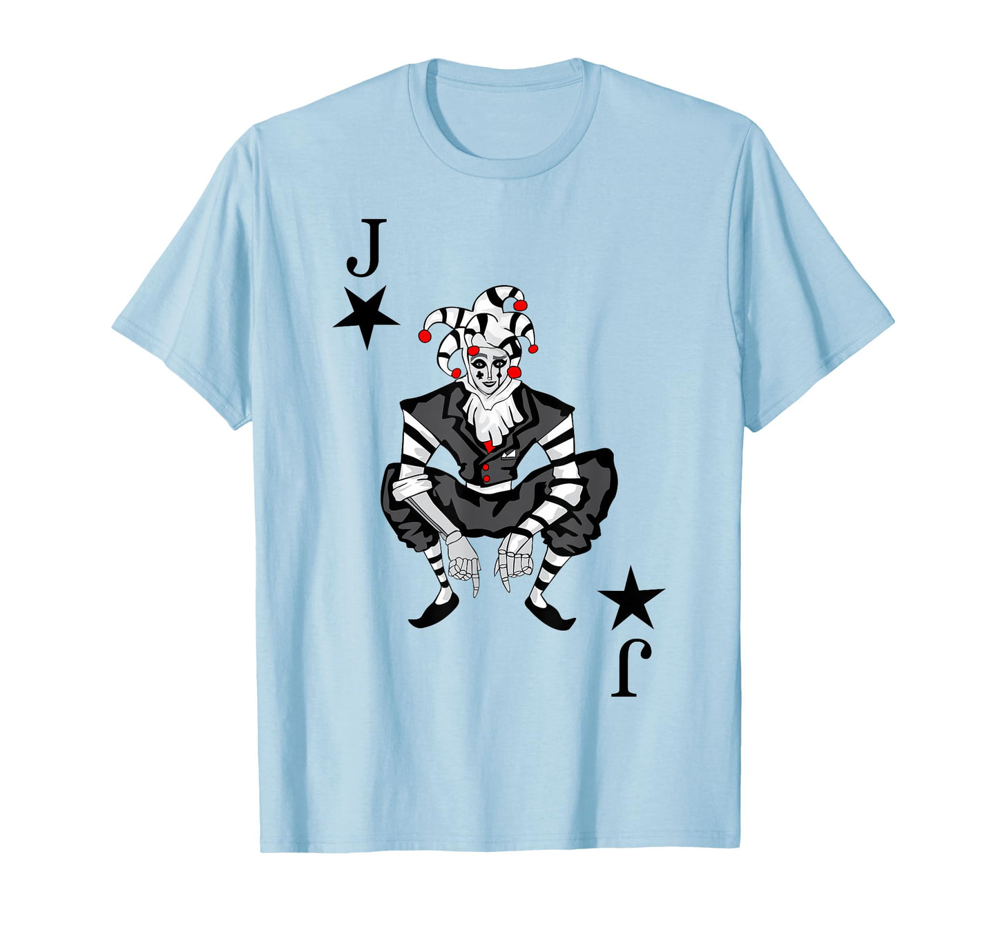 Playing Card Joker Rummy Mardi Gras Carnival Costume T-Shirt