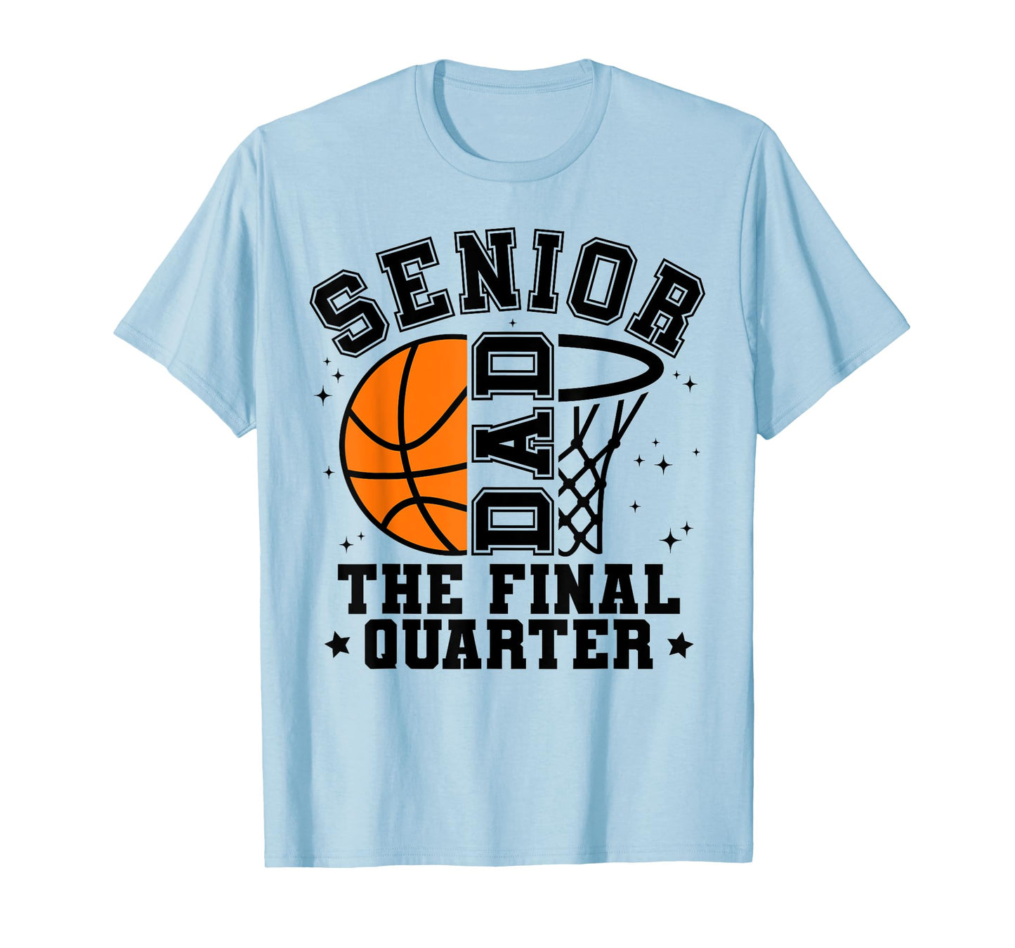 Senior Basketball Dad 2026 The Final Quarter Class of 2026 T-Shirt