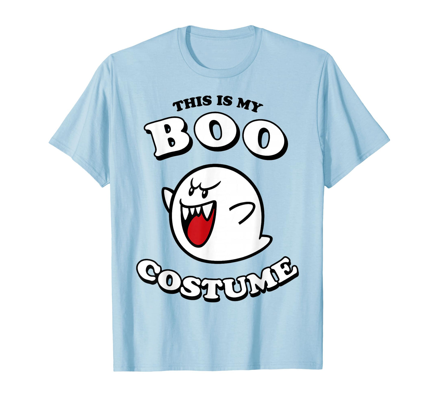 Super Mario Halloween Vintage This Is My Boo Costume T-Shirt