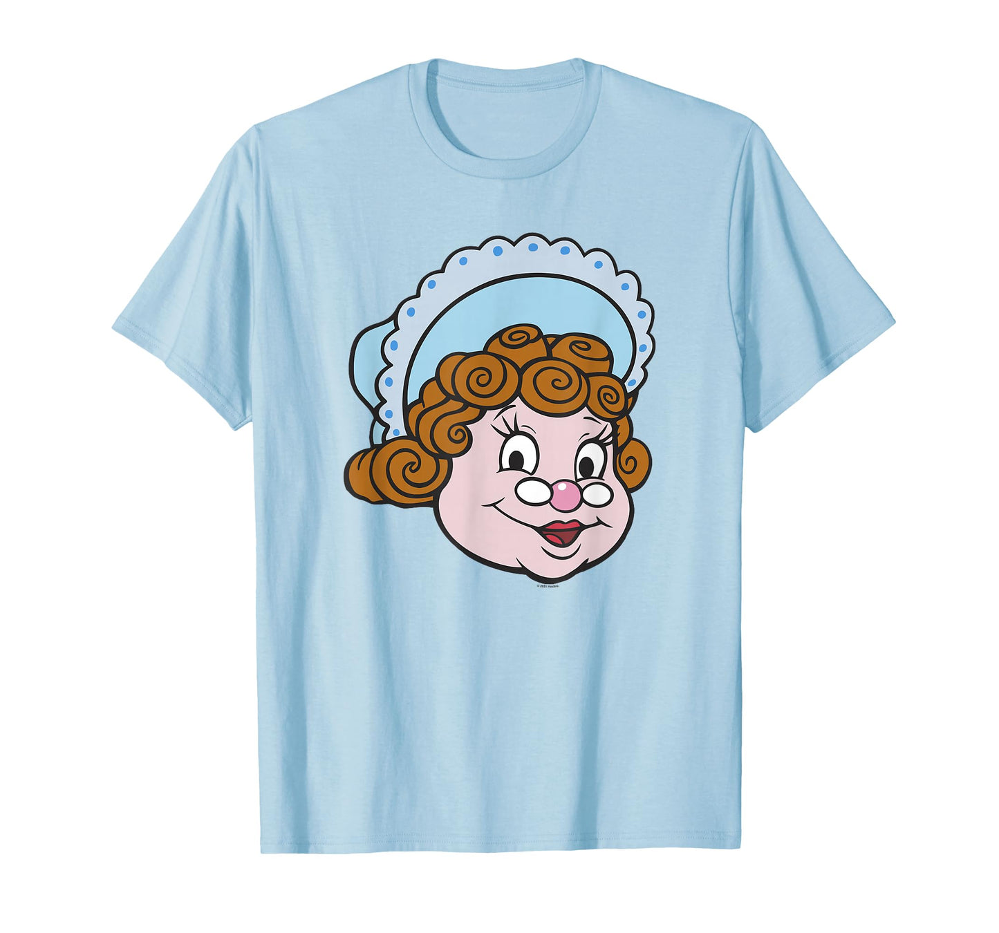 Candy Land Halloween Gramma Nutt Big Face T-Shirt