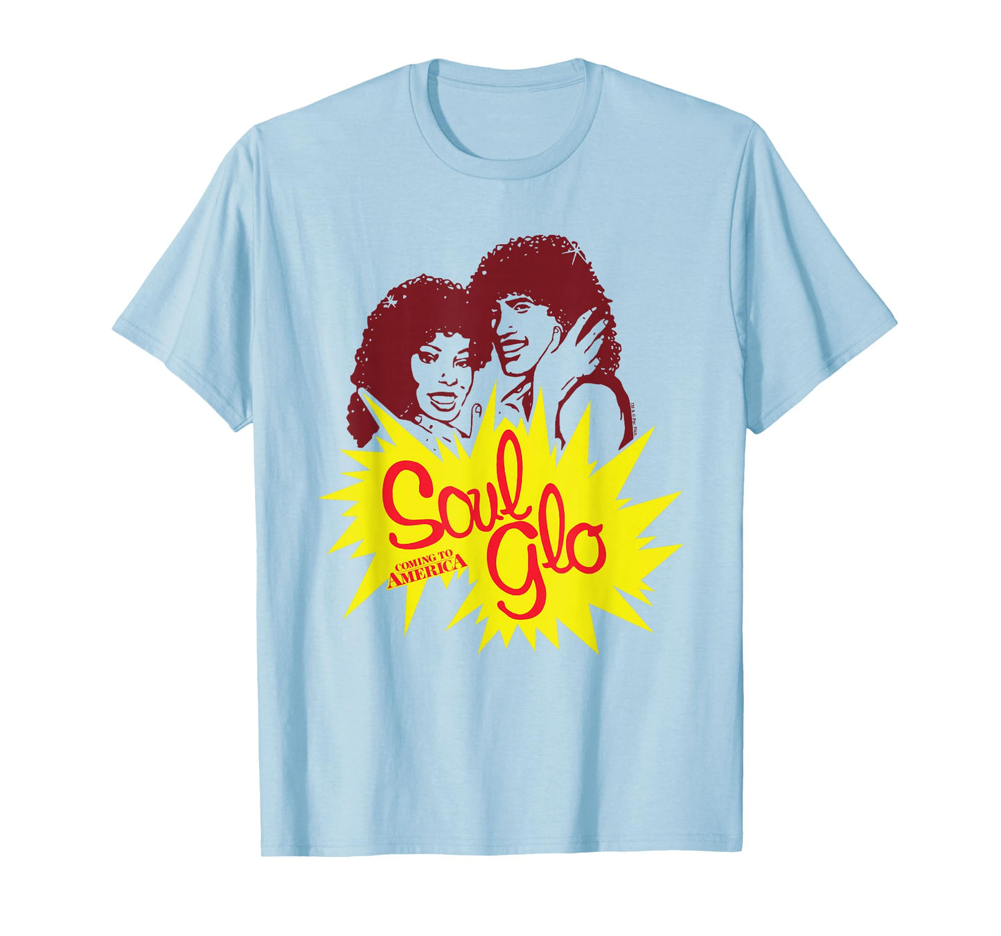 Coming To America Soul Glo Advert Couple T-Shirt