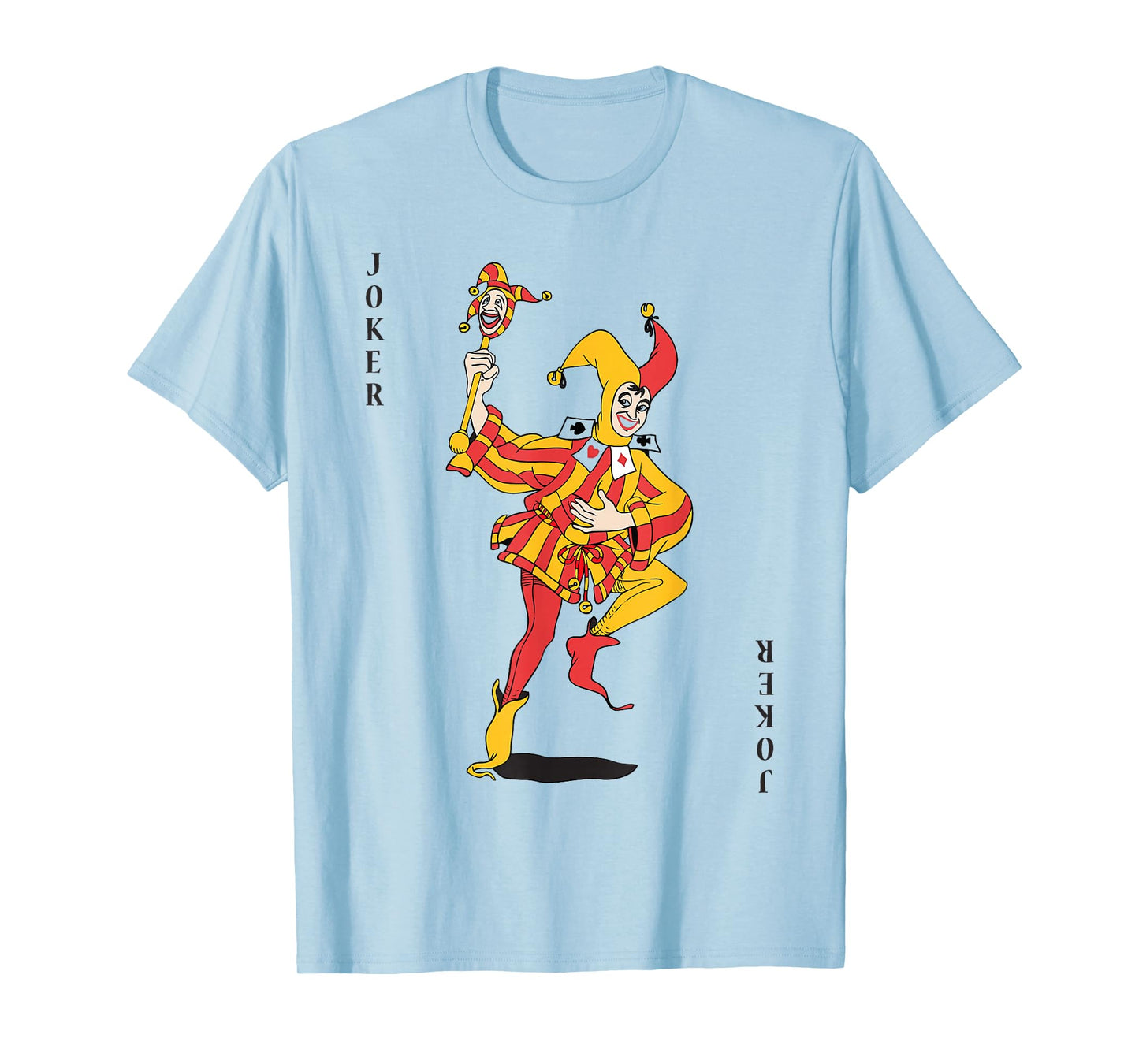 Joker | Royal Flush Group Costume Playing Card T-Shirt