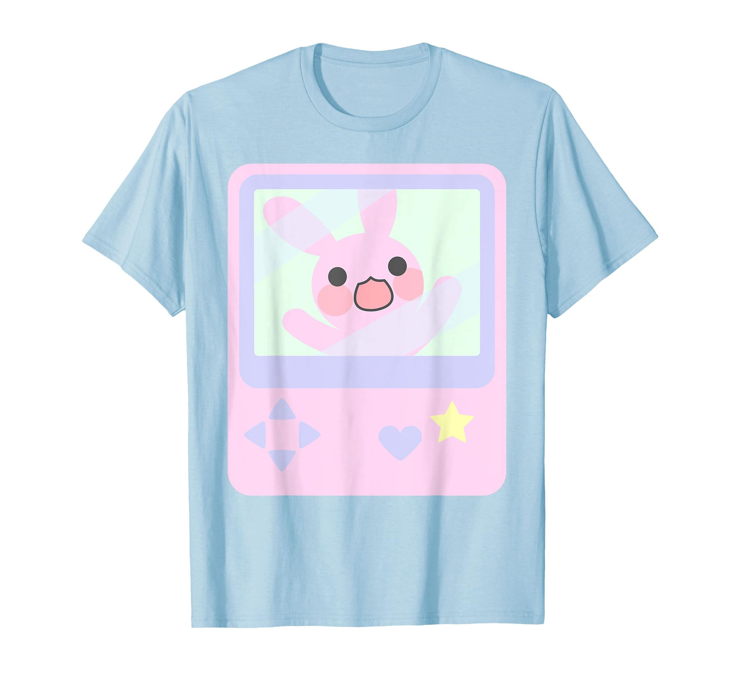 Kawaii Gamer Bunny Rabbit Pastel Shirt T-Shirt