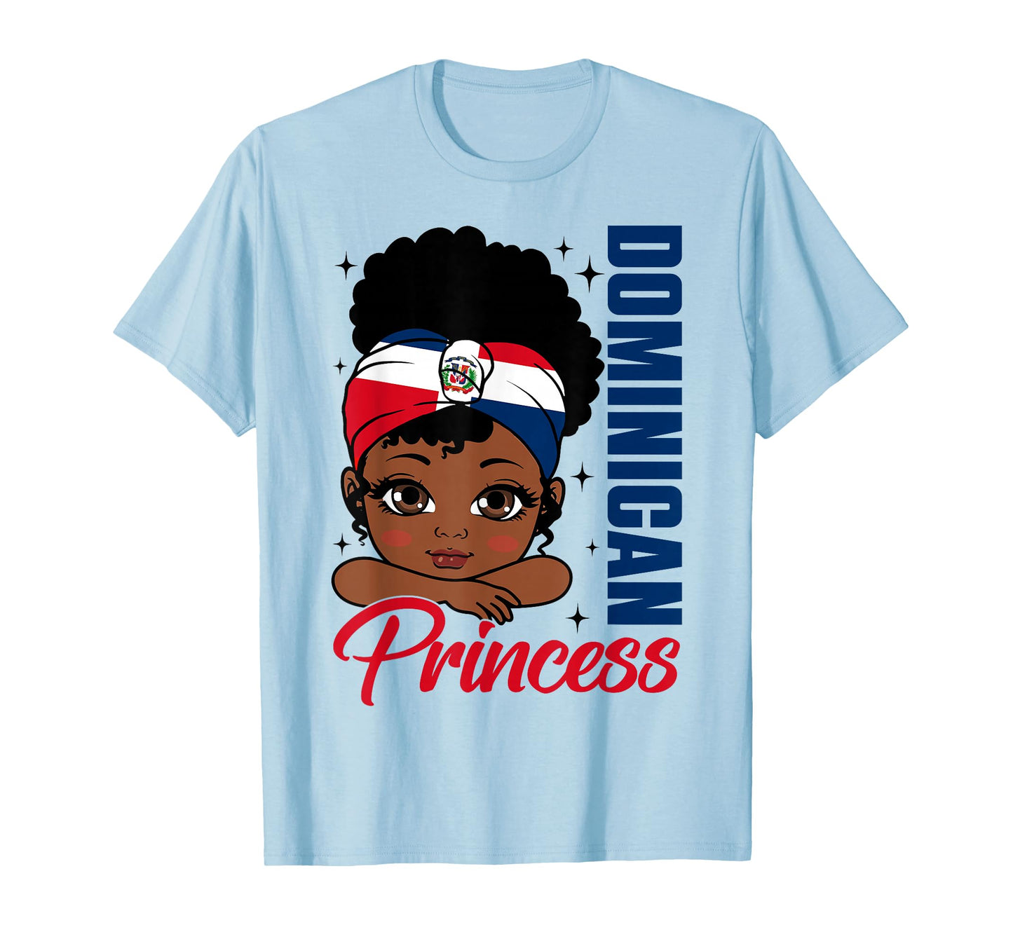 Dominican Republic Dominican Princess Girl Hispanic Heritage T-Shirt