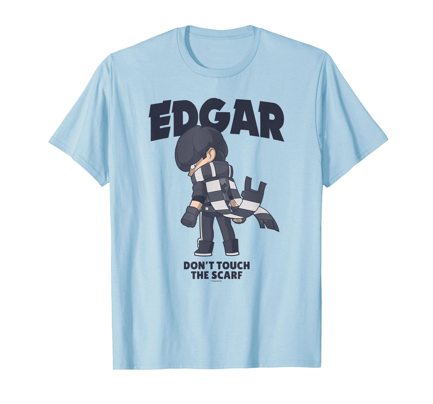 Brawl Stars Brawler Edgar Don't Touch The Scarf Poster T-Shirt