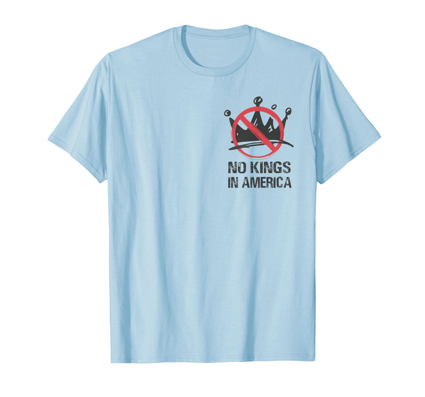 No Kings Day Shirt Vintage Patriotic No Kings 2025 Women Men T-Shirt