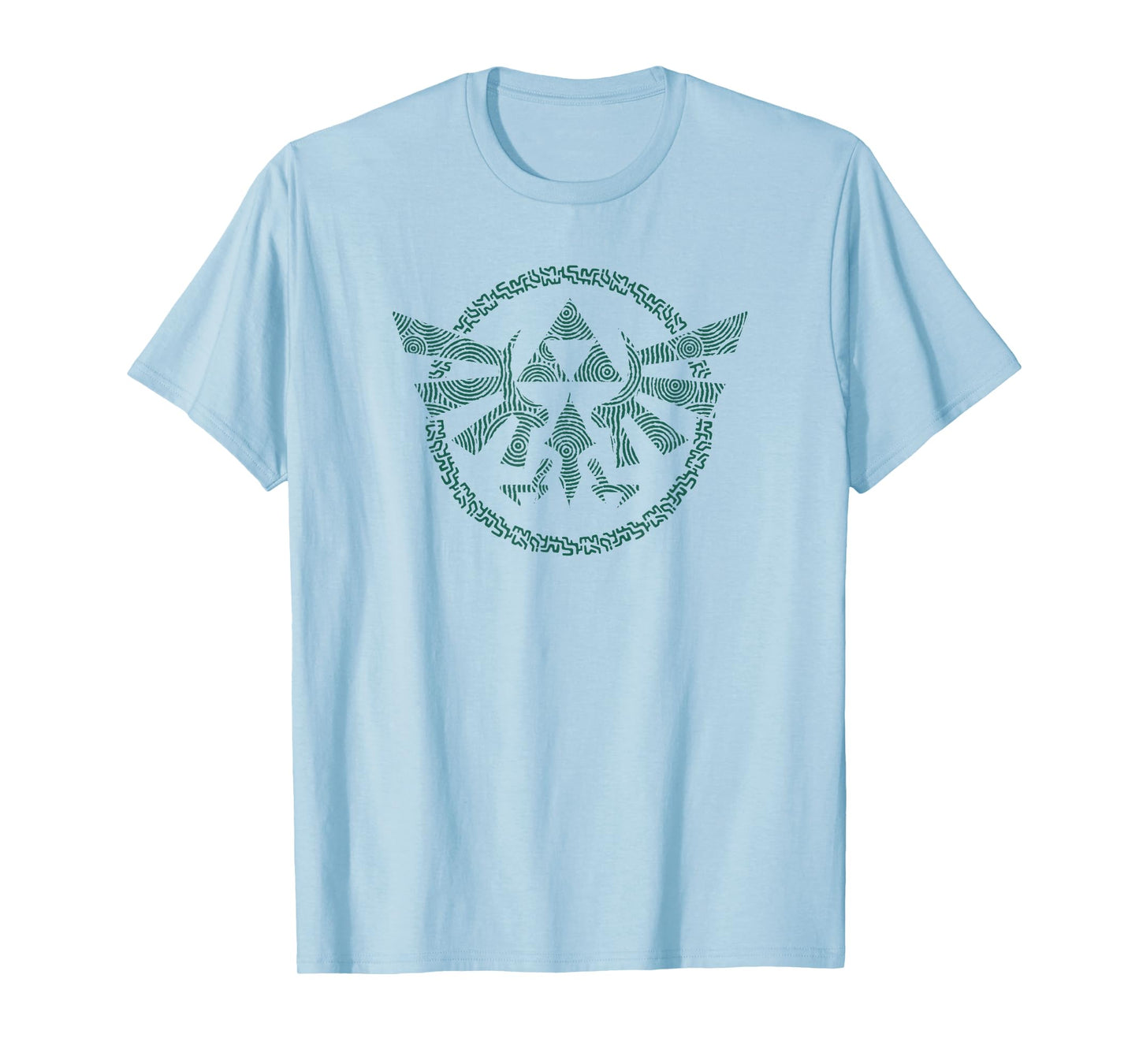 The Legend of Zelda Hyrule Triforce Circular Emblem T-Shirt