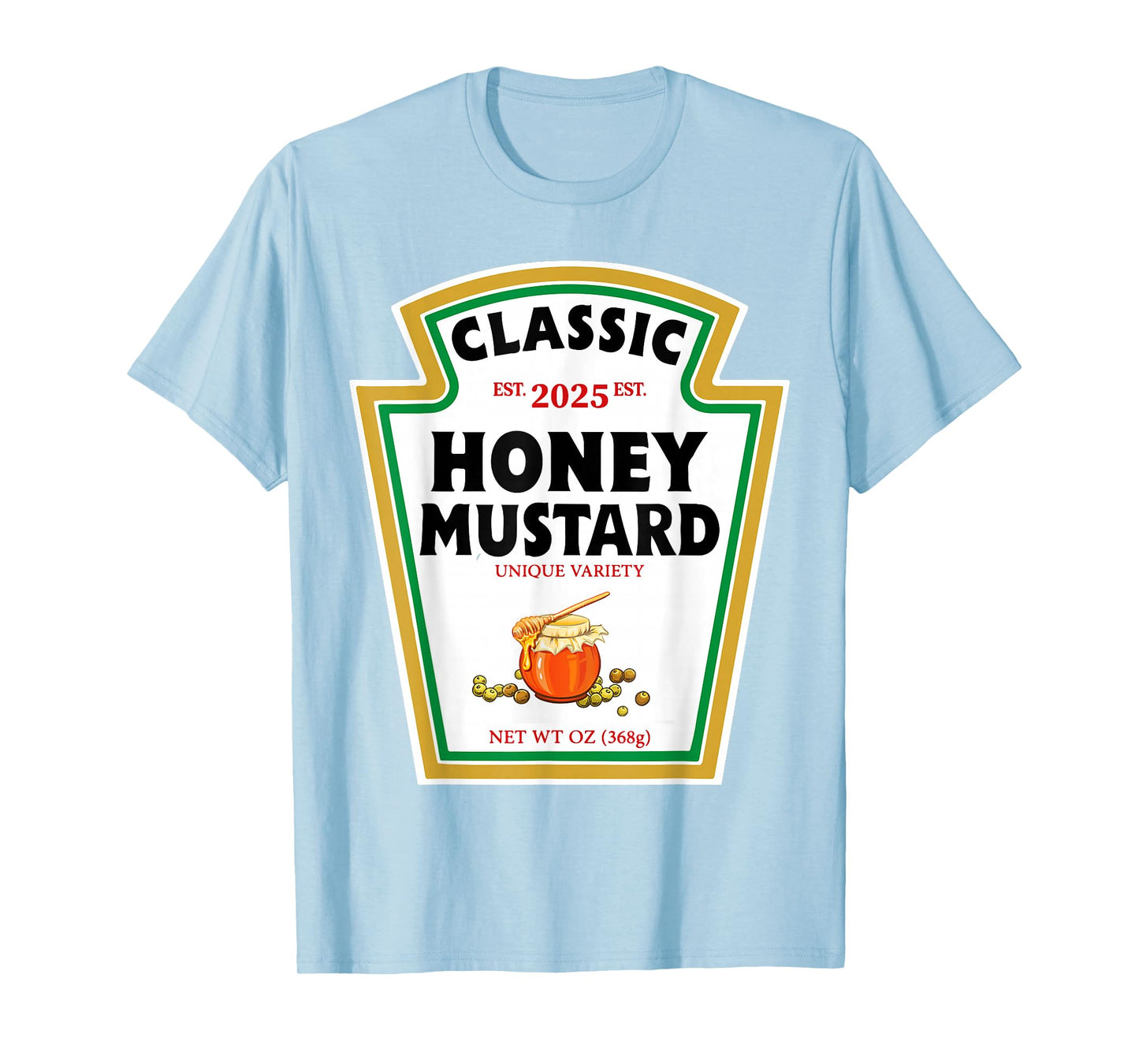 Honey Mustard DIY Halloween Costume Matching Group Mustard T-Shirt