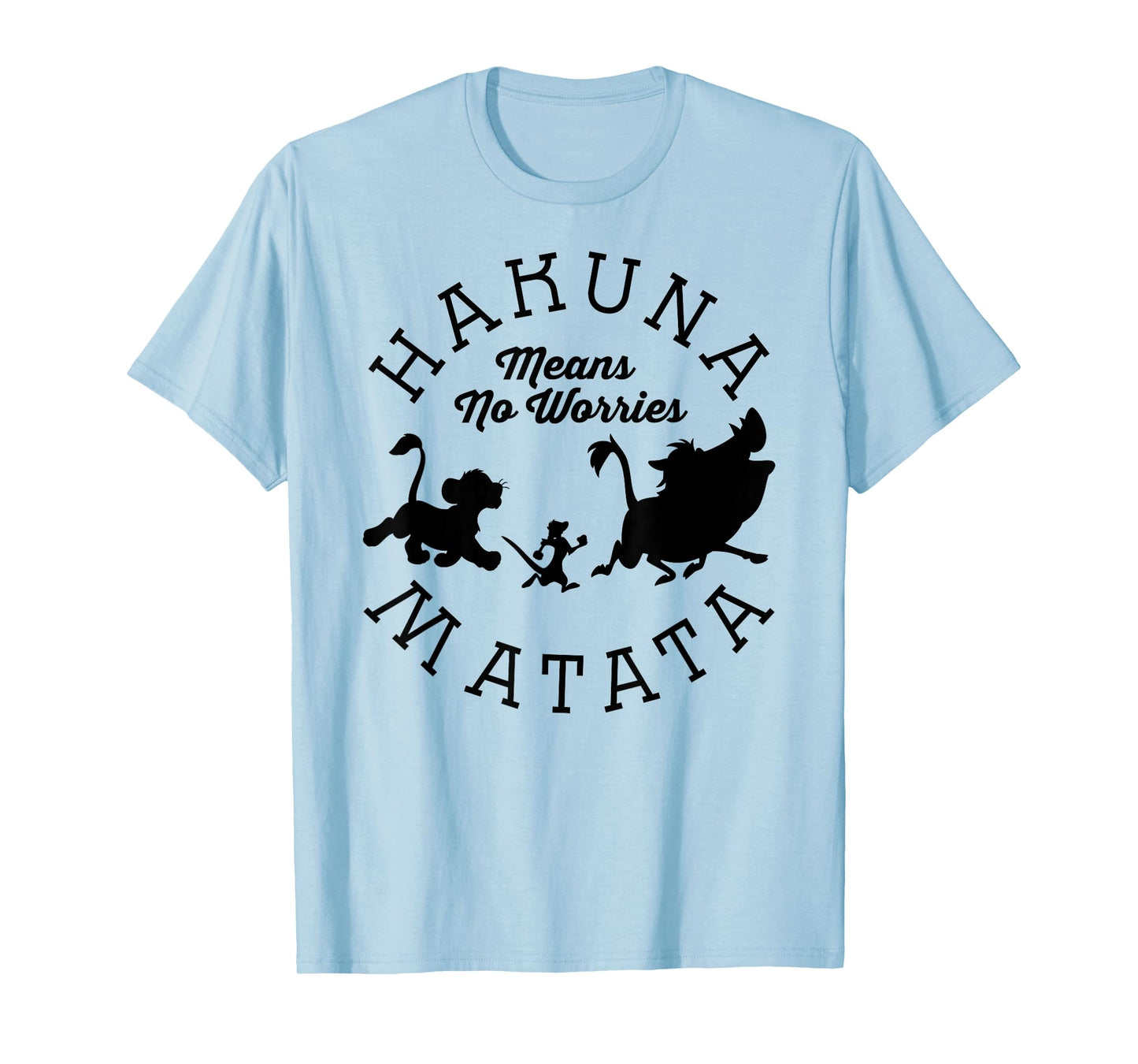 Disney The Lion King Hakuna Matata Means No Worries Shadows T-Shirt