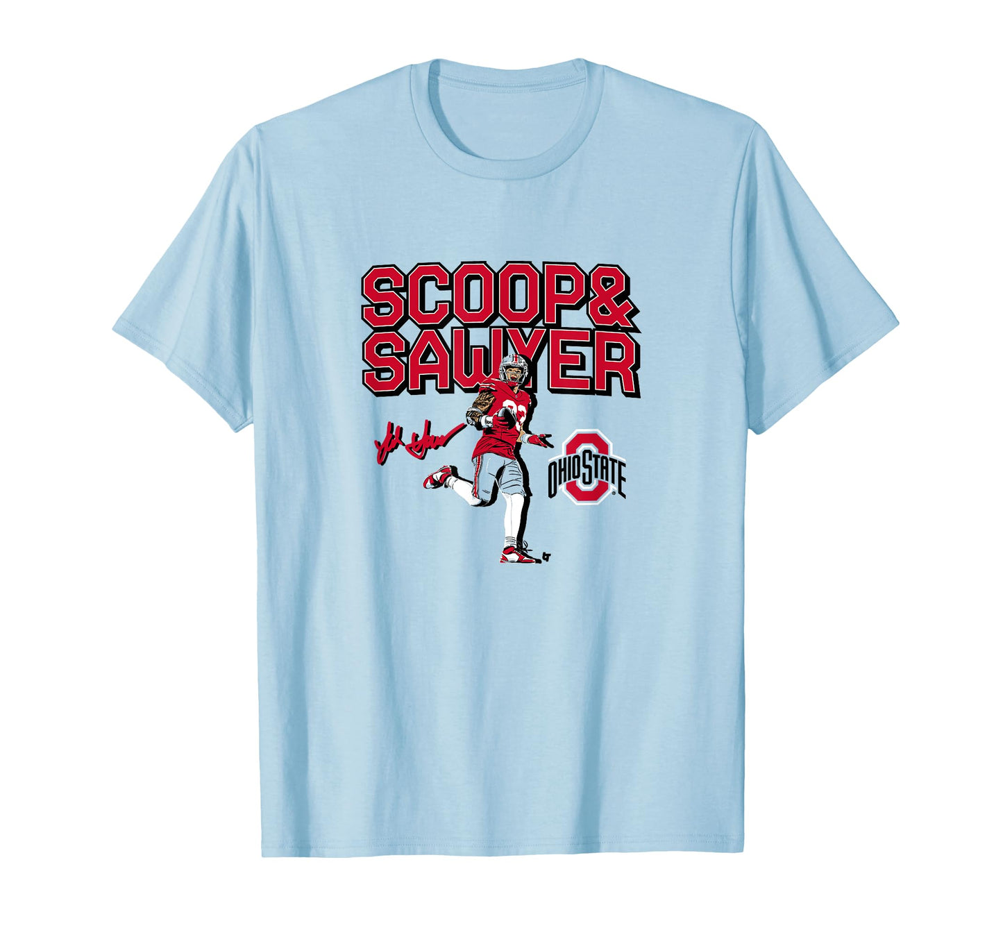 Ohio State Football: Jack Sawyer Scoop And Score T-Shirt