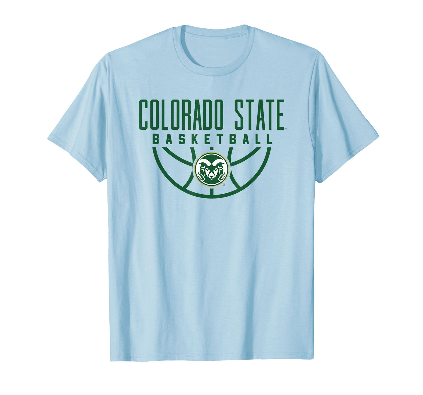 Colorado State University Rams Basketball Arch T-Shirt