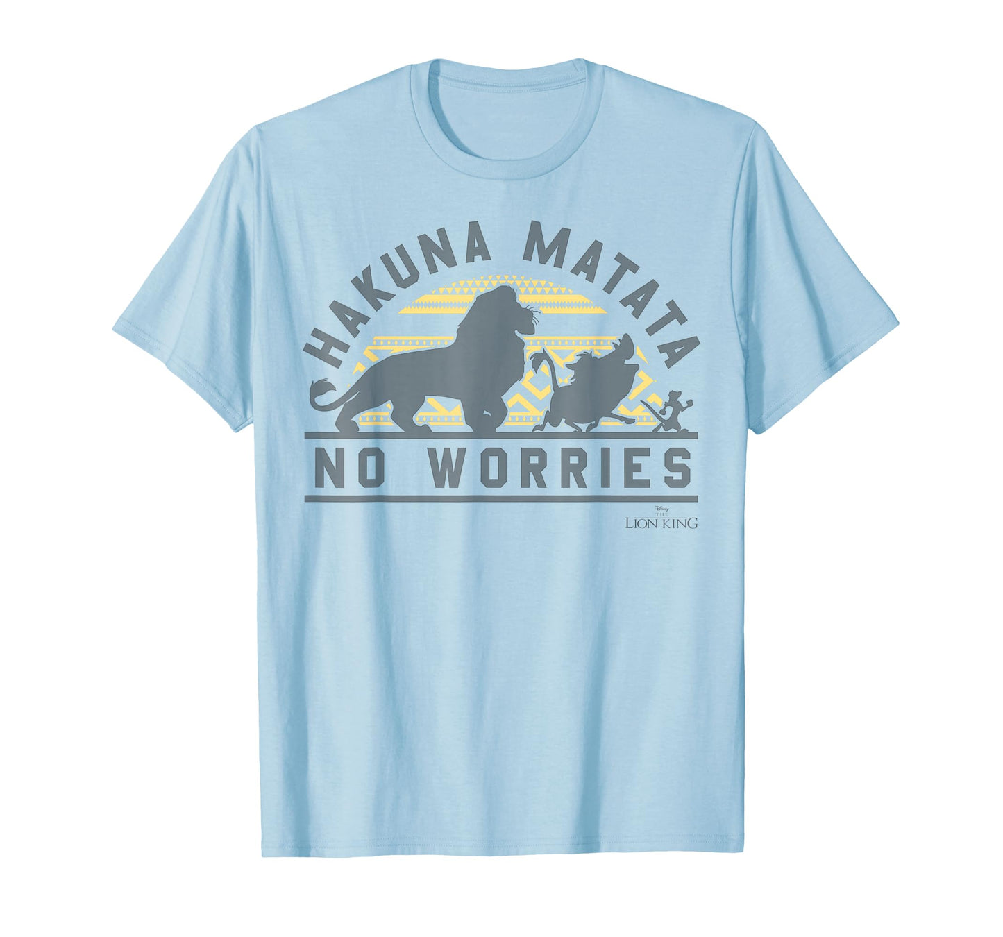 Disney The Lion King Hakuna Matata No Worries Silhouettes T-Shirt