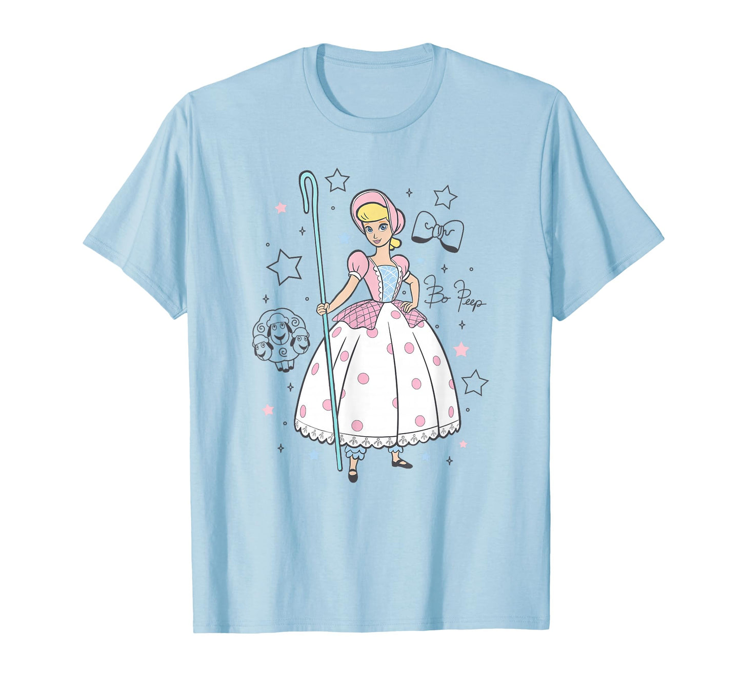 Disney Pixar Toy Story Bo Peep's Signature Portrait T-Shirt