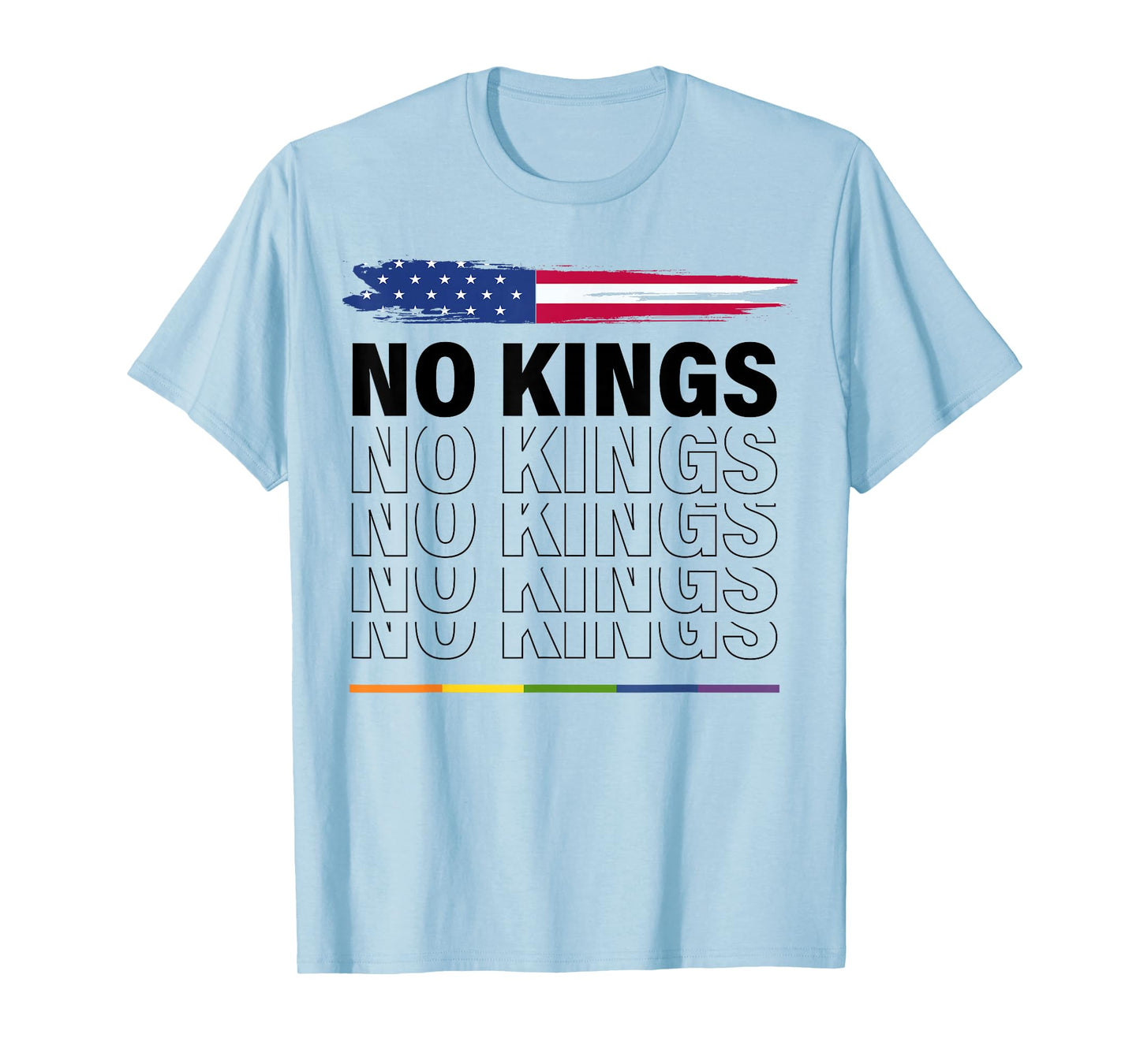 Yellow no Kings Day Shirt We The People No Kings T-Shirt