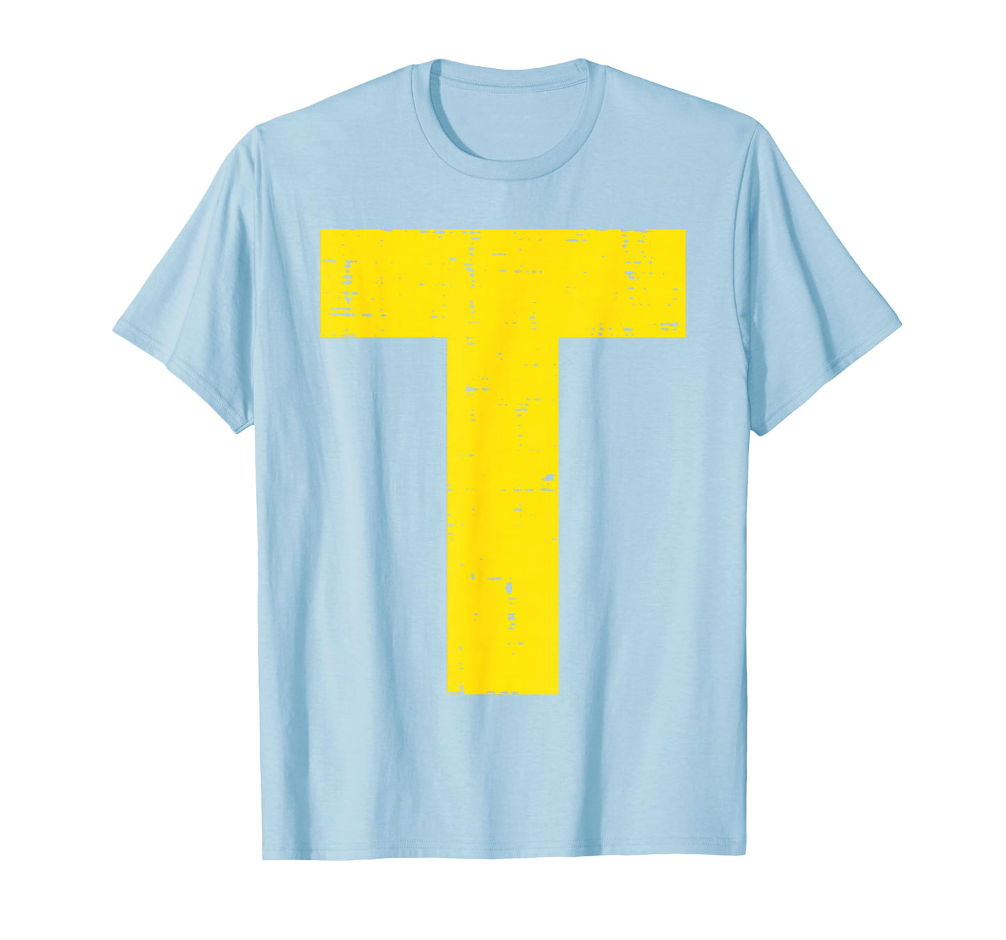 Halloween Letter T Alphabet Matching Costume Men Women Kids T-Shirt