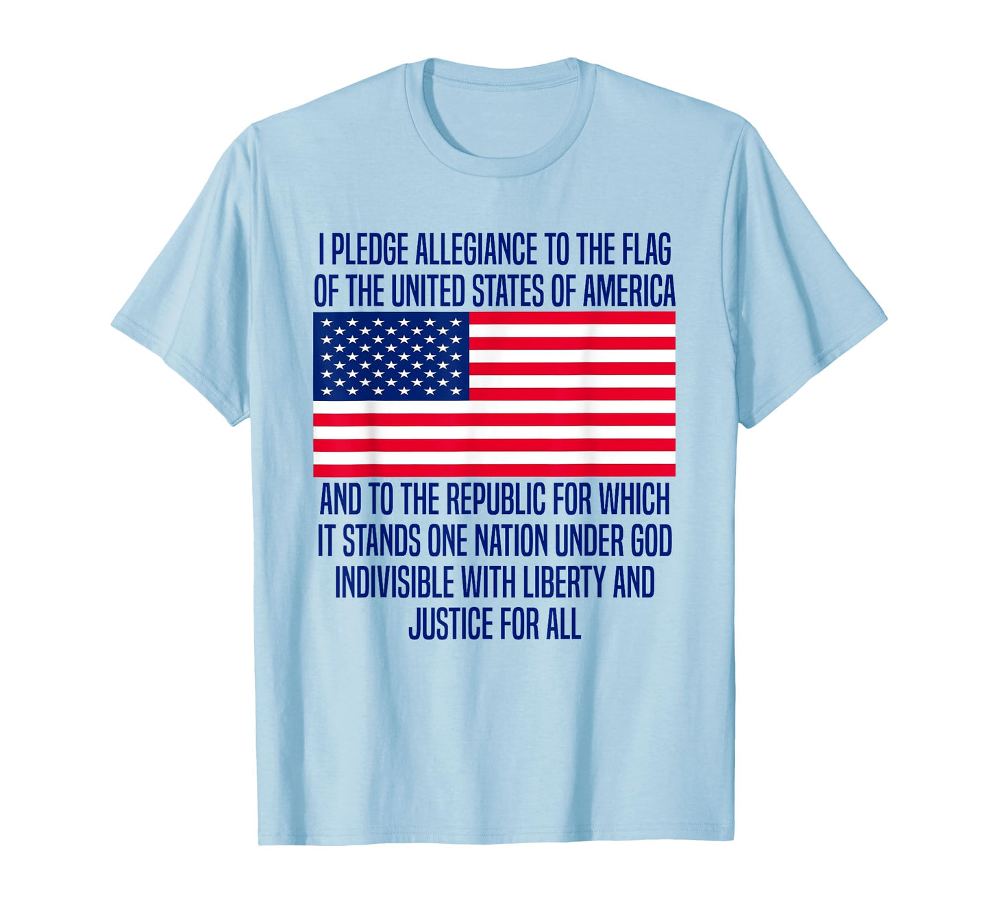 US Citizenship United States Flag Pledge of Allegiance Gifts T-Shirt