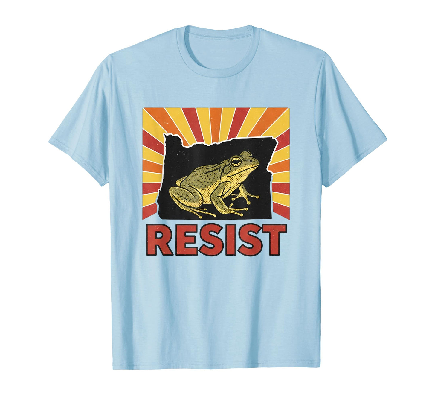 Portland Frog Protest Shirt Funny Portland Frog T-Shirt