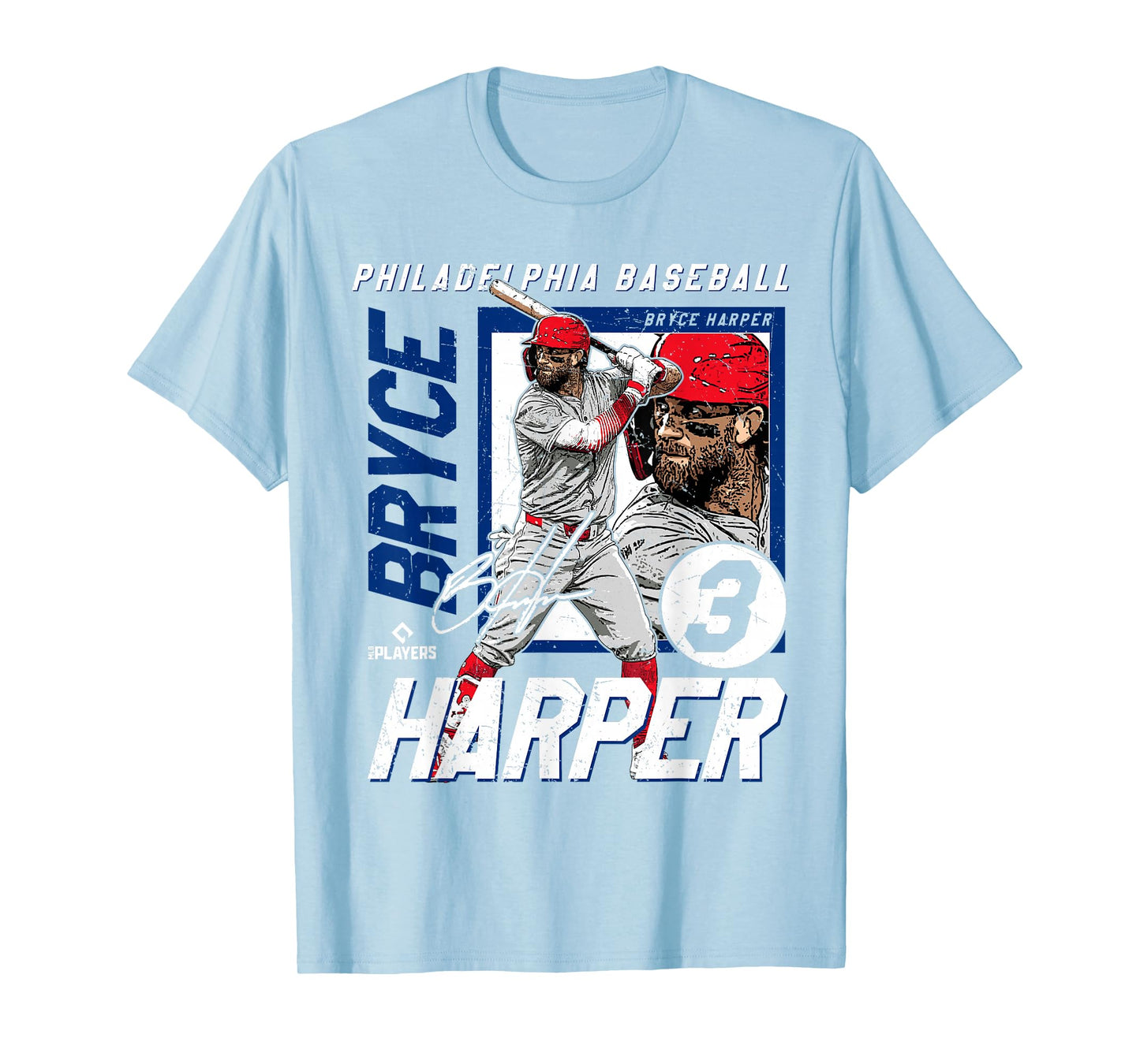 Bryce Harper | Philadelphia MLB Baseball Players |MLBBYH201M T-Shirt