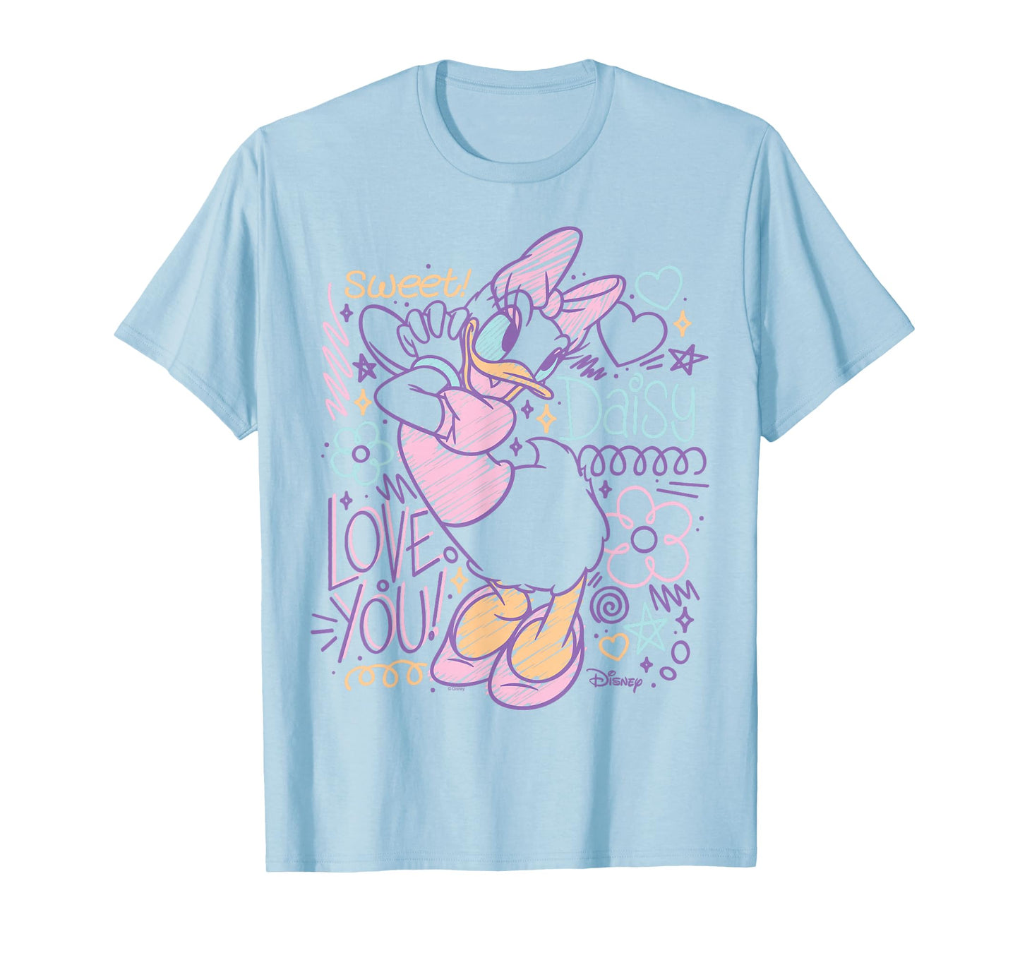 Disney - Daisy Scribble T-Shirt
