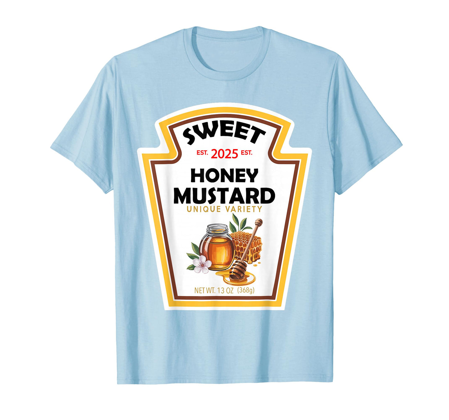 Sweet Honey Mustard DIY Halloween Condiment Costume T-Shirt
