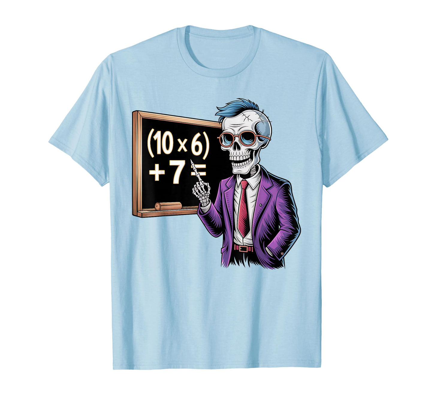 67 Math Teacher Meme Brainrot Six Seven Halloween Equation T-Shirt