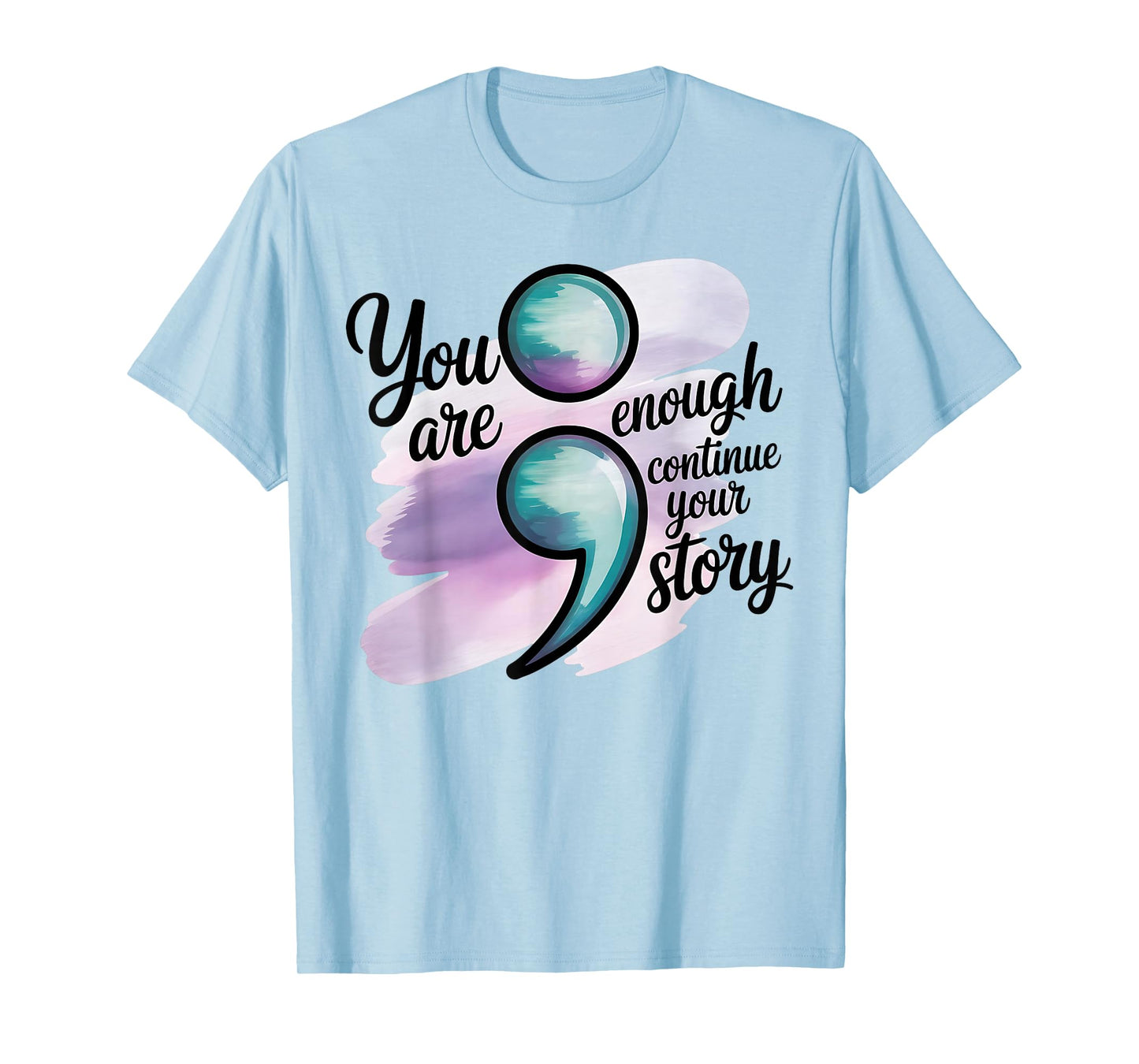 Choose to Keep Writing Your Story Inspirational Quote T-Shirt