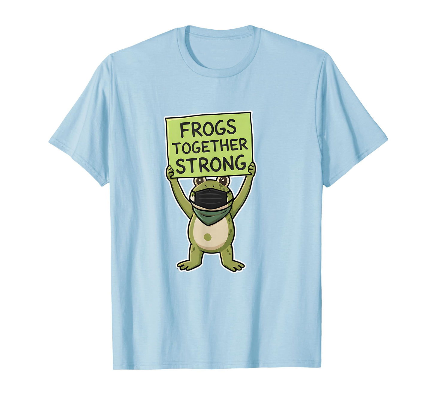 Retro Portland FrogTogether Strong Design T-Shirt
