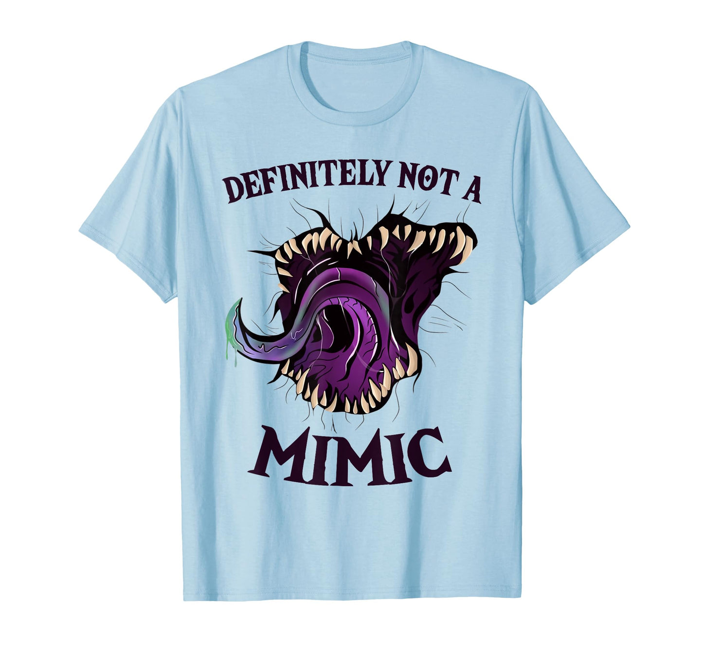 Roleplaying Dice Gamer Definitely Not A Mimic T-Shirt