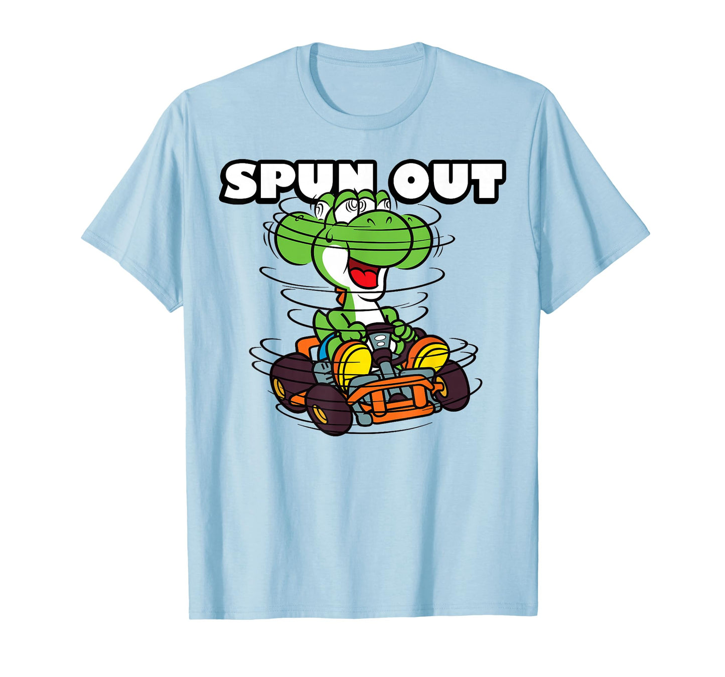 Mario Kart Yoshi Spun Out T-Shirt