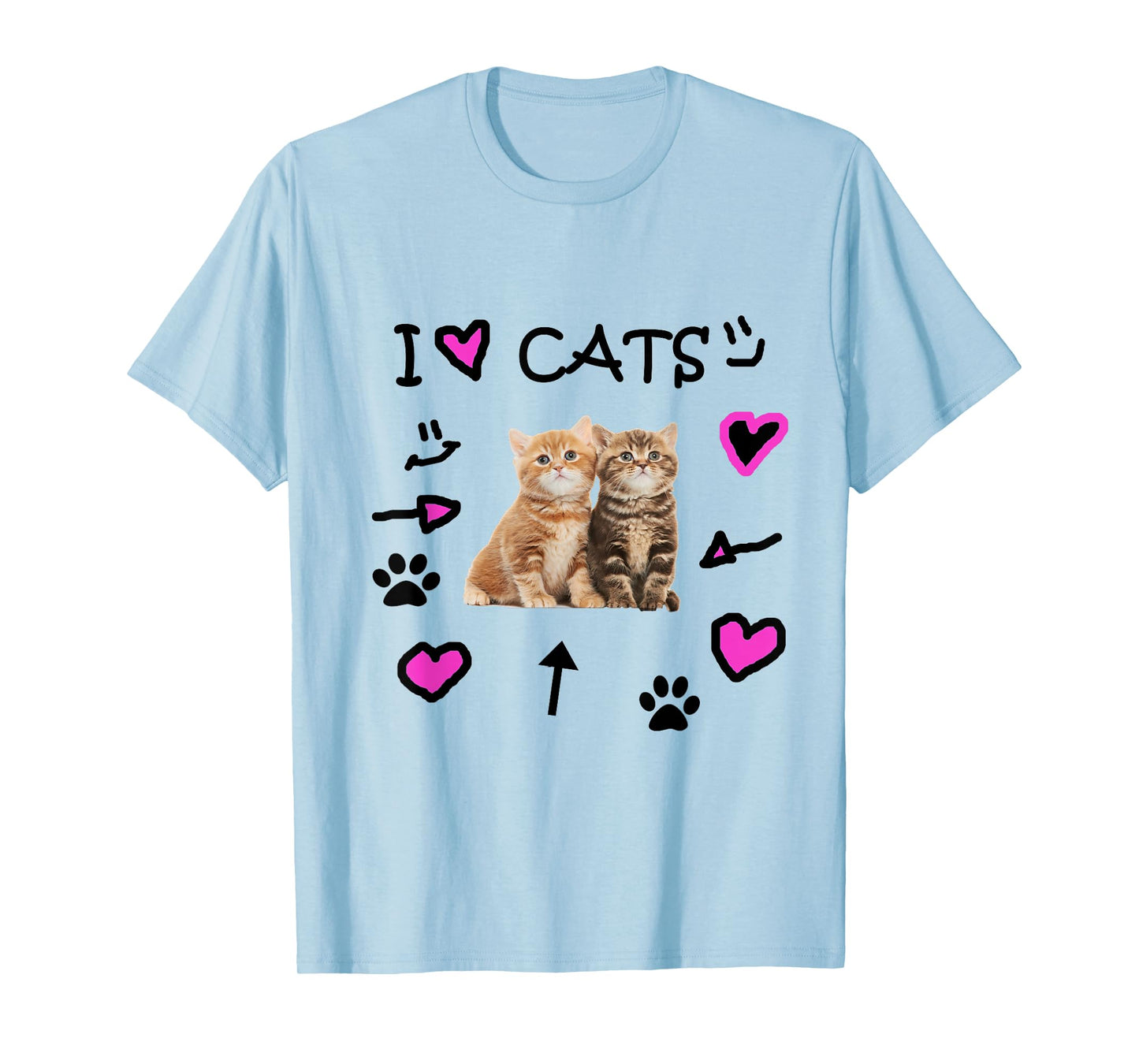 I Love Cats - Cat Lover Tee Shirt