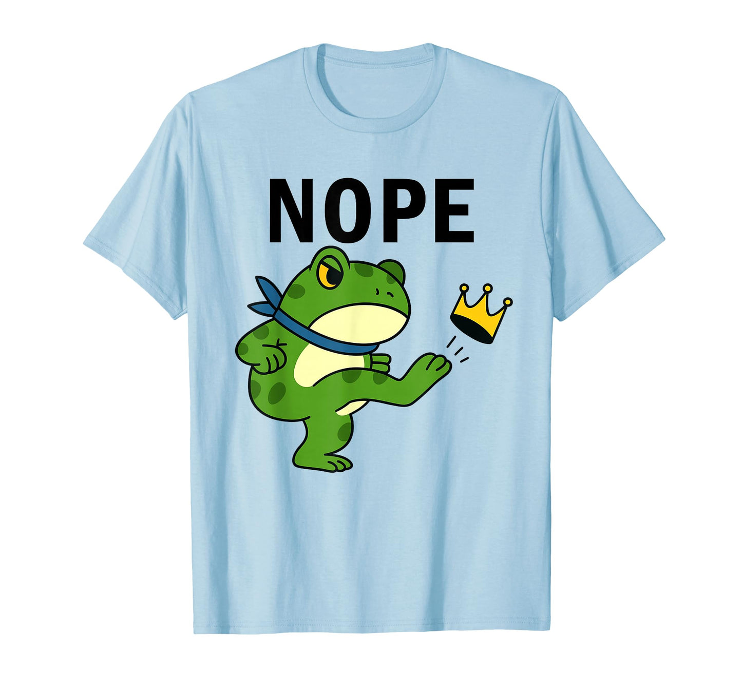 No Kings Frog – Kick The Crown Tee T-Shirt