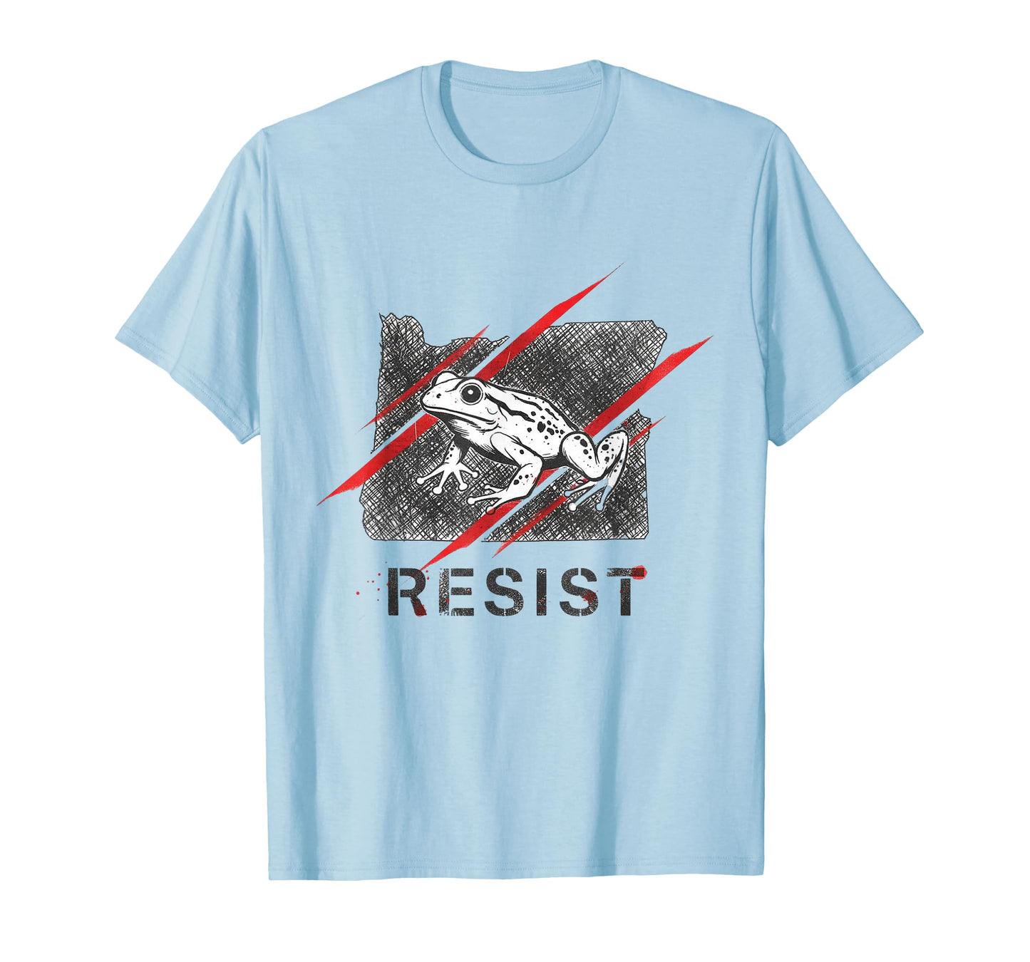 Portland Frog Protest Shirt Funny Portland Frog T-Shirt
