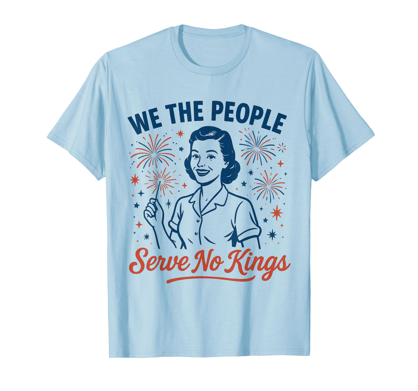We The People Serve No Kings USA Voters Activists T-Shirt