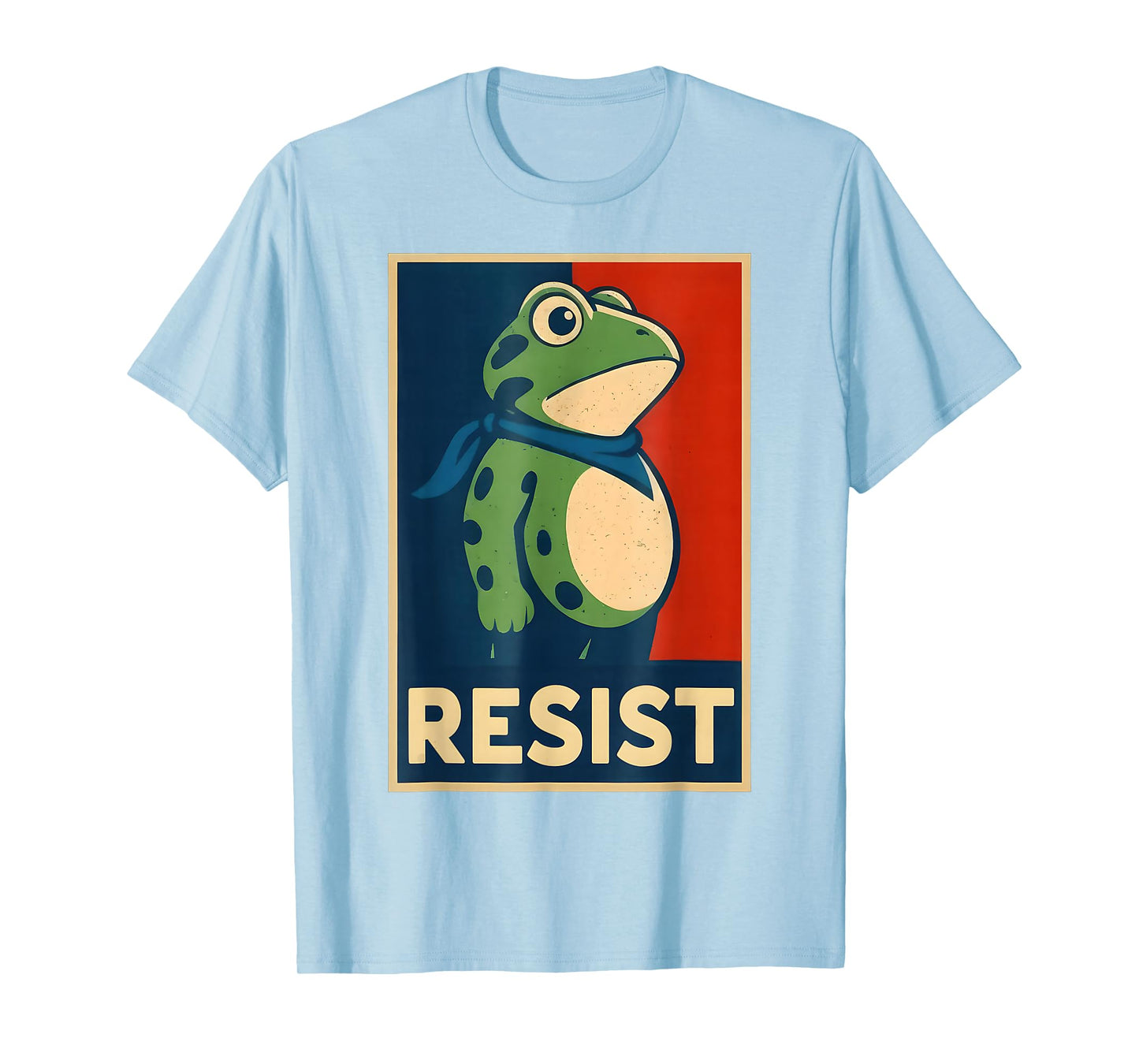 Resist Frog Portland Frog Protest for Men Women T-Shirt