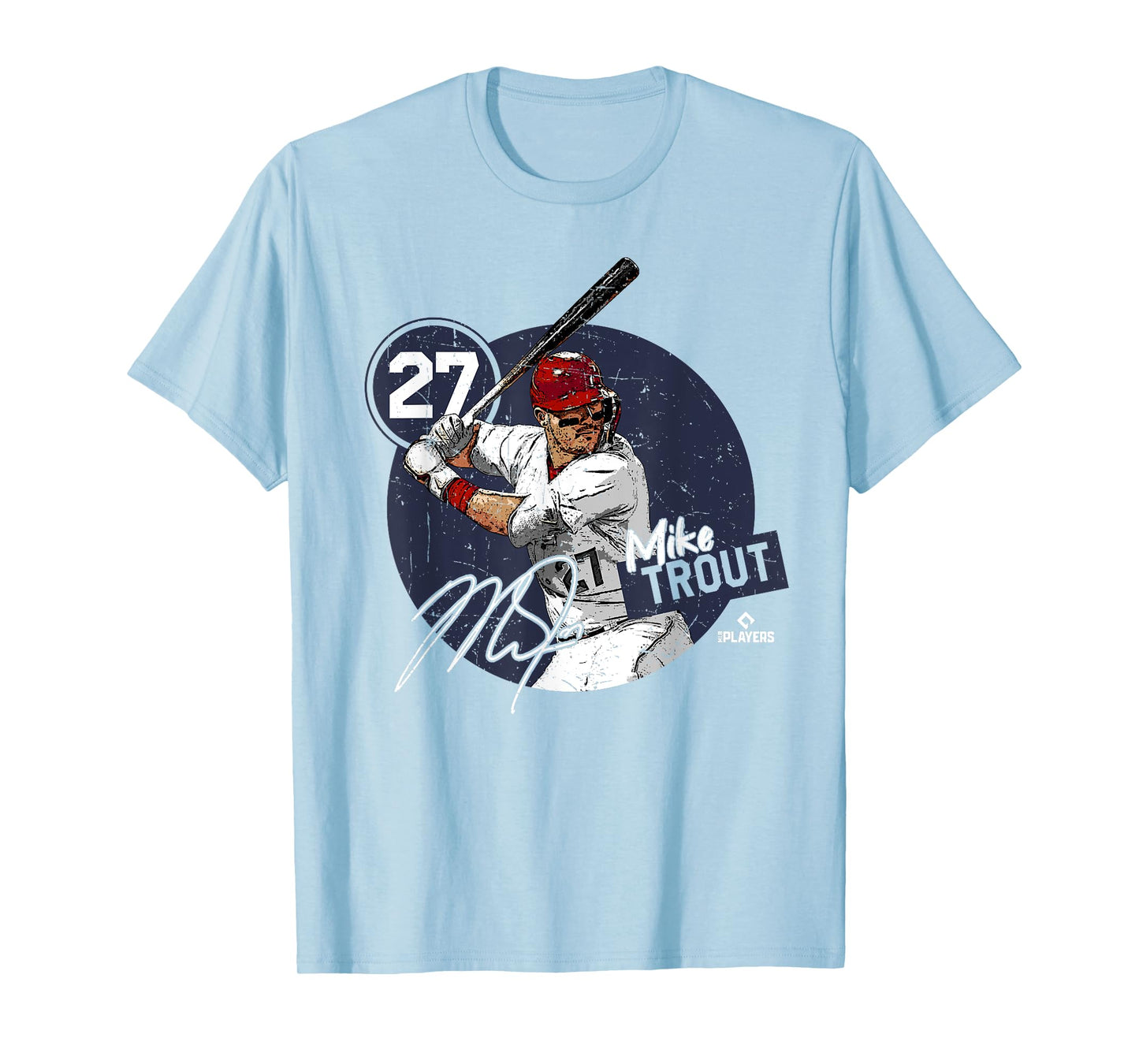 Mike Trout | Los Angeles Baseball MLB Players | MLBTRO4005 T-Shirt