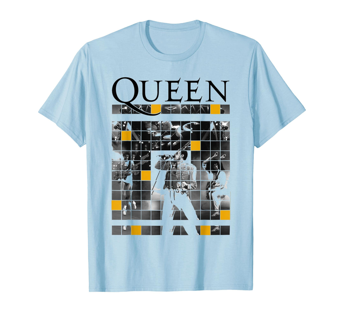 Queen Official Live Concert Blocks T-Shirt
