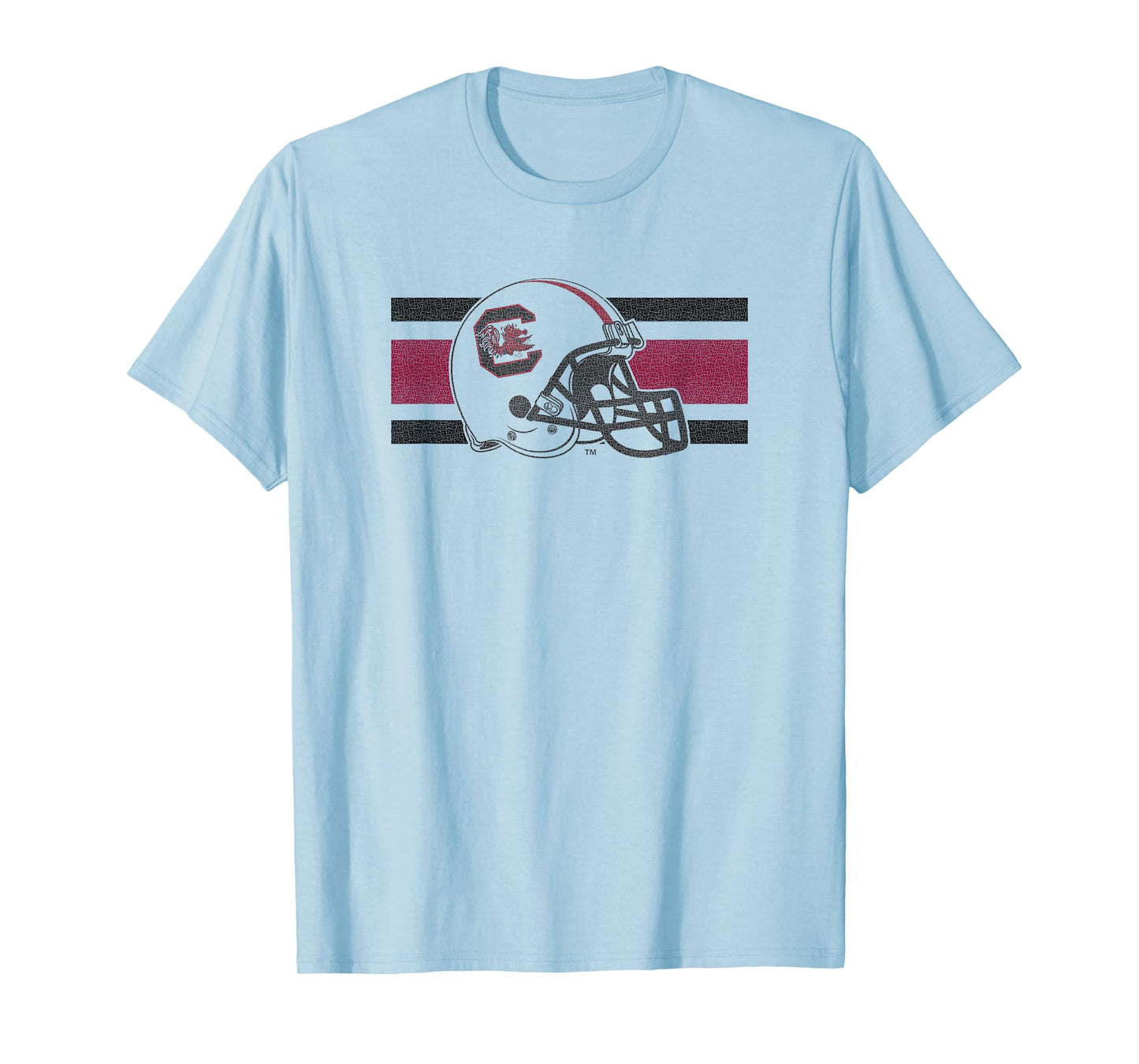 South Carolina Gamecocks Football Retro Helmet White T-Shirt