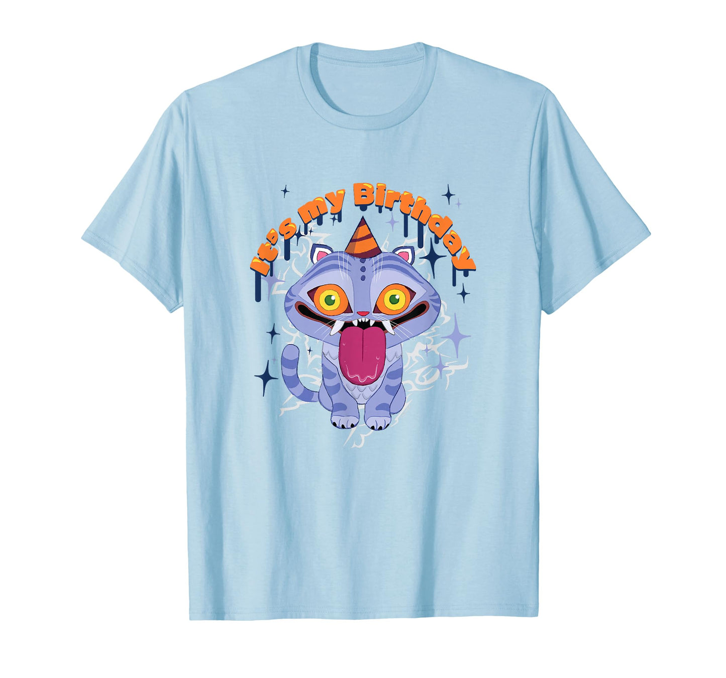 Kpop Demon Hunters Derpy Tiger Birthday Officially Licensed T-Shirt