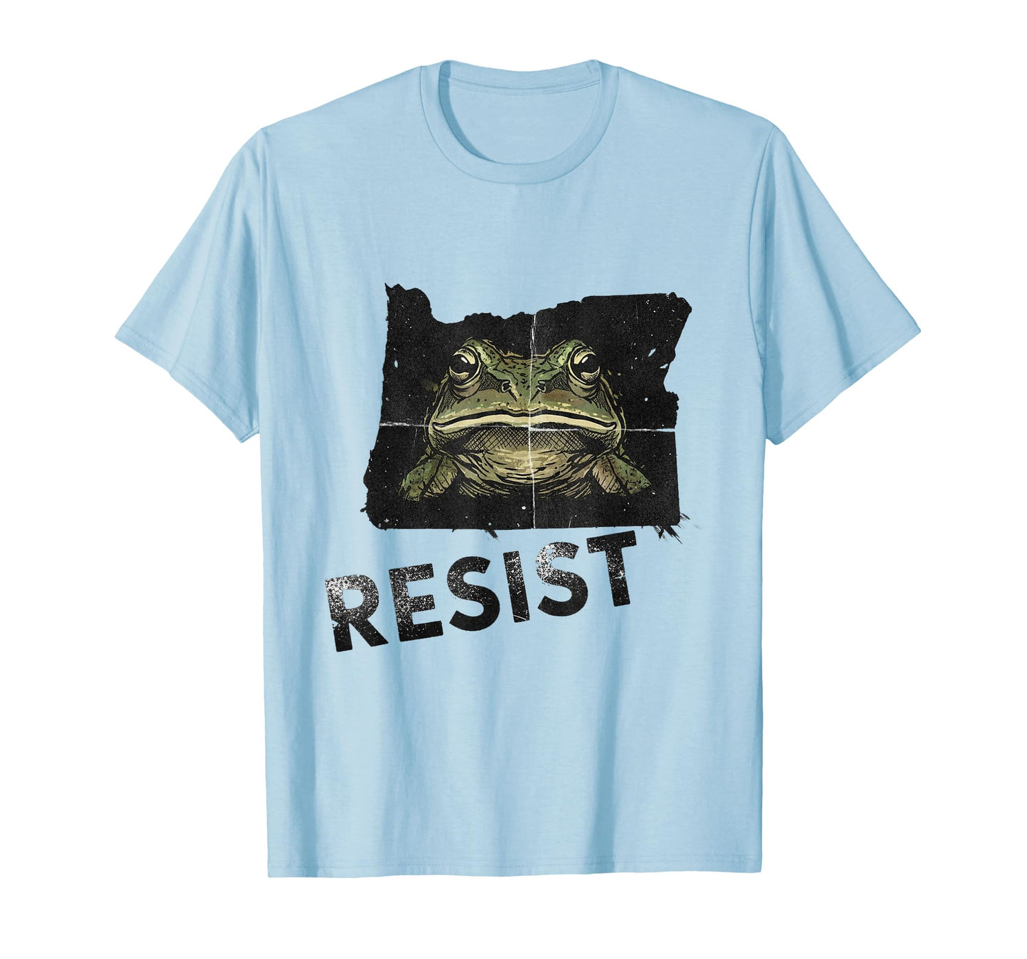Portland Frog Protest Shirt Funny Portland Frog T-Shirt