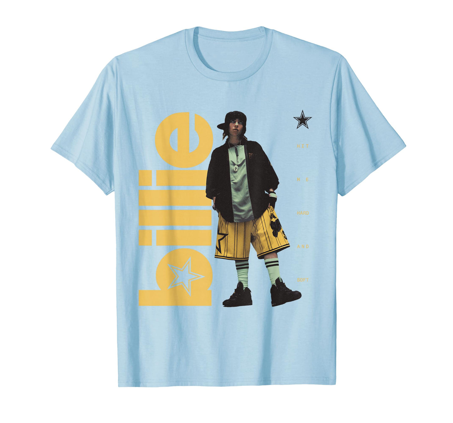 Official Billie Eilish HIT ME HARD AND SOFT Standing Photo T-Shirt