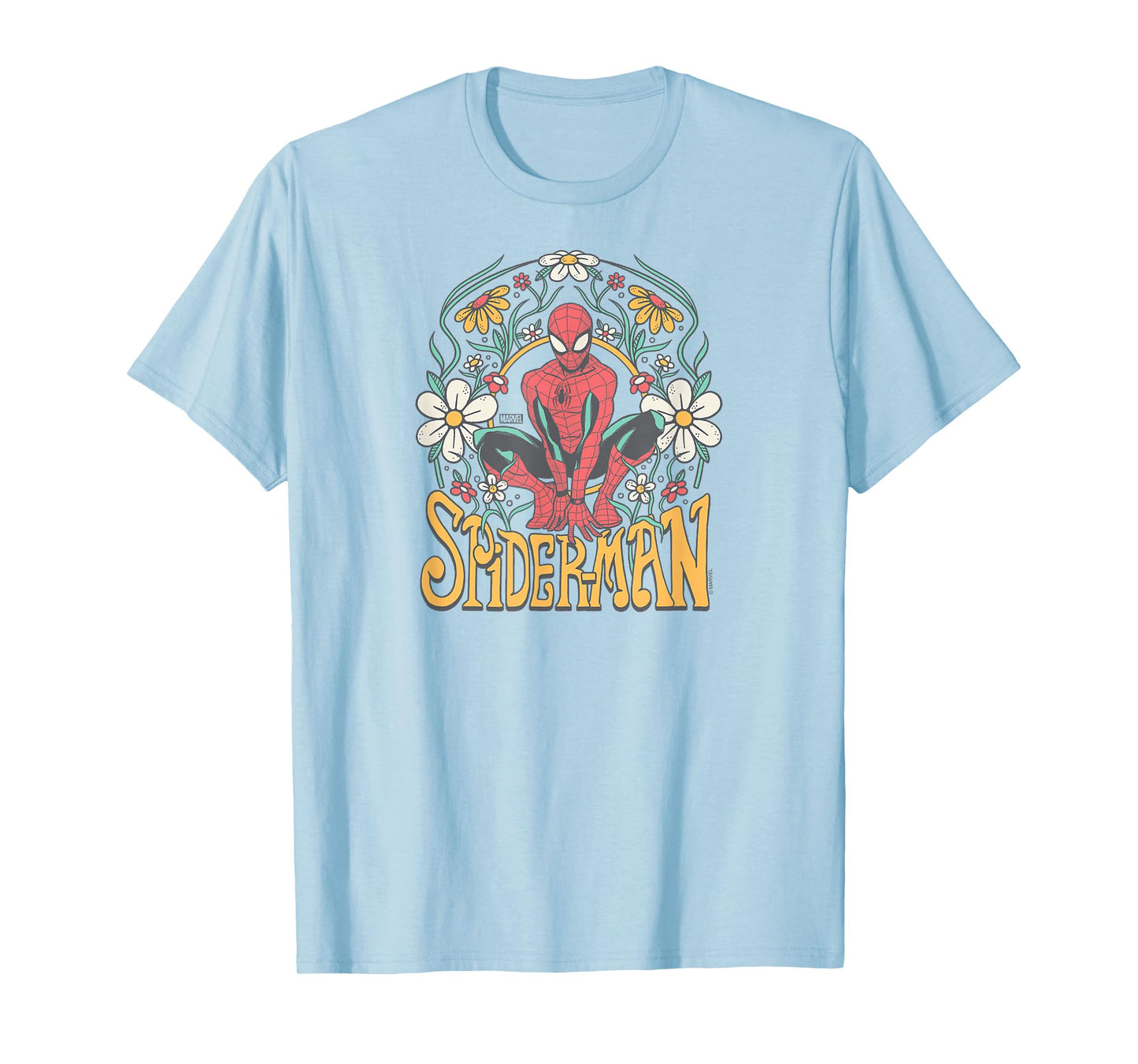 Spider-Man - Florals T-Shirt